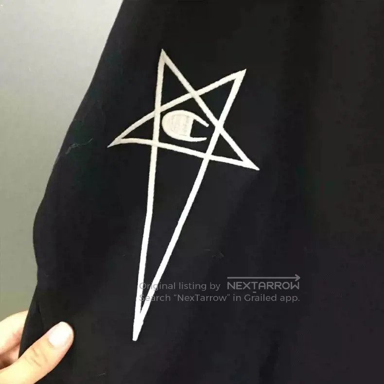 Rick Owens Rick Owens X champione black sports split shorts. Size US 36 / EU 52 - 3 Thumbnail
