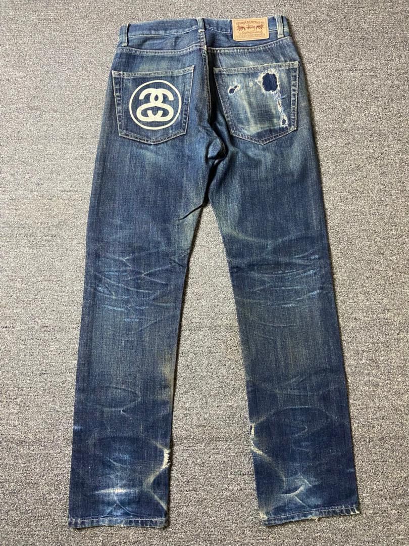 Stussy 🔥 STUSSY ROUGH & RUGGED WORKGEAR JEANS 🔥 (135) Size US 29 - 2 Thumbnail