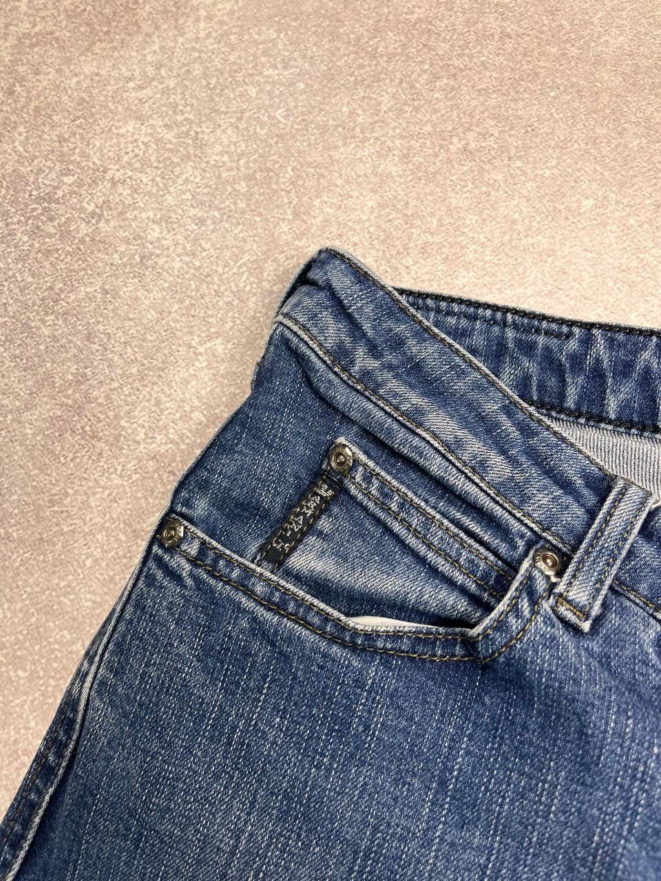 Armani × Vintage Vintage Armani Pocket Logo Baggy Jeans Y2K 31 Size US 31 - 5 Thumbnail