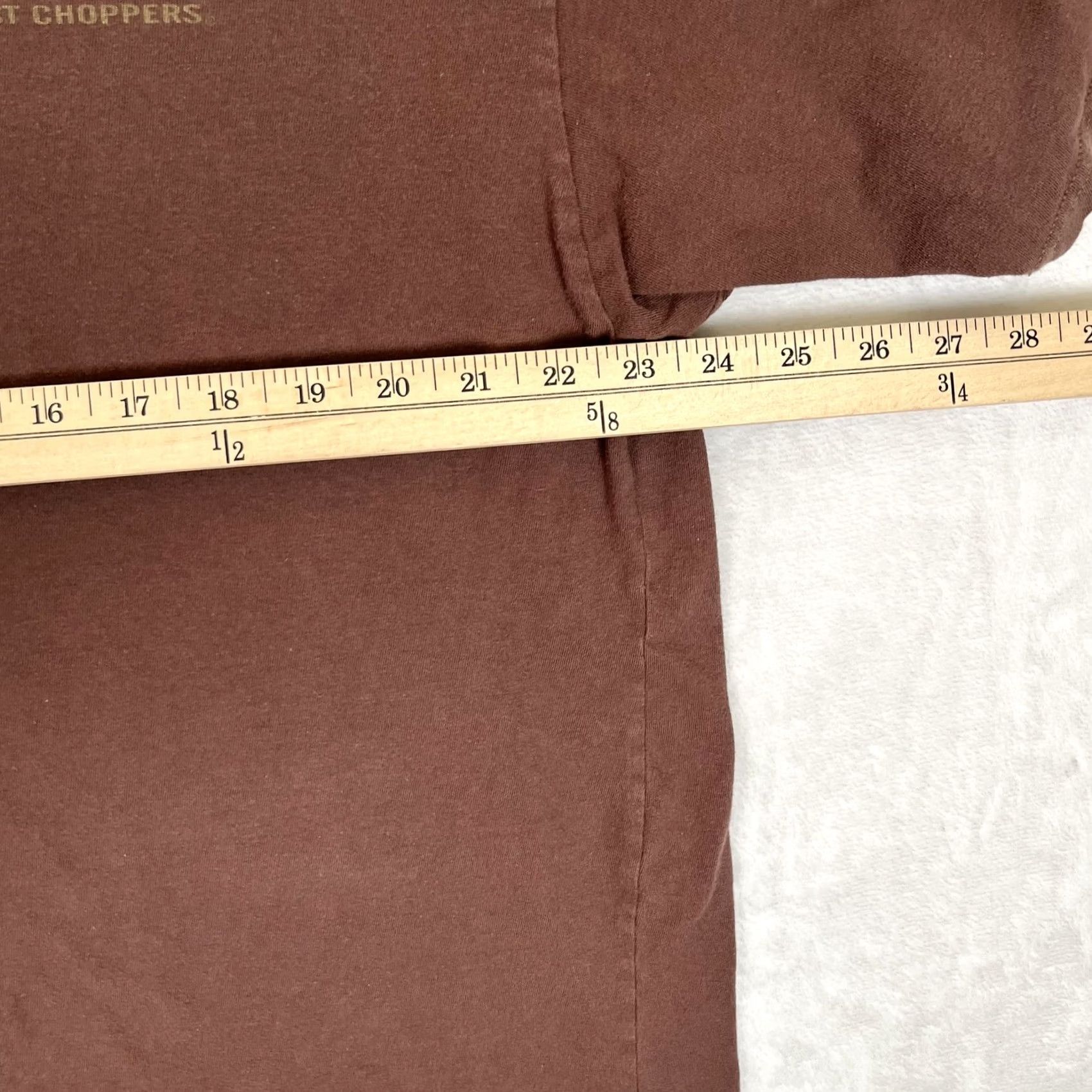 West Coast Choppers West Coast Choppers 718 T-Shirt Mens XL Brown Graphic Print Short Sleeve Crew Neck Jersey Cotton Size US XL / EU 56 / 4 - 6 Thumbnail