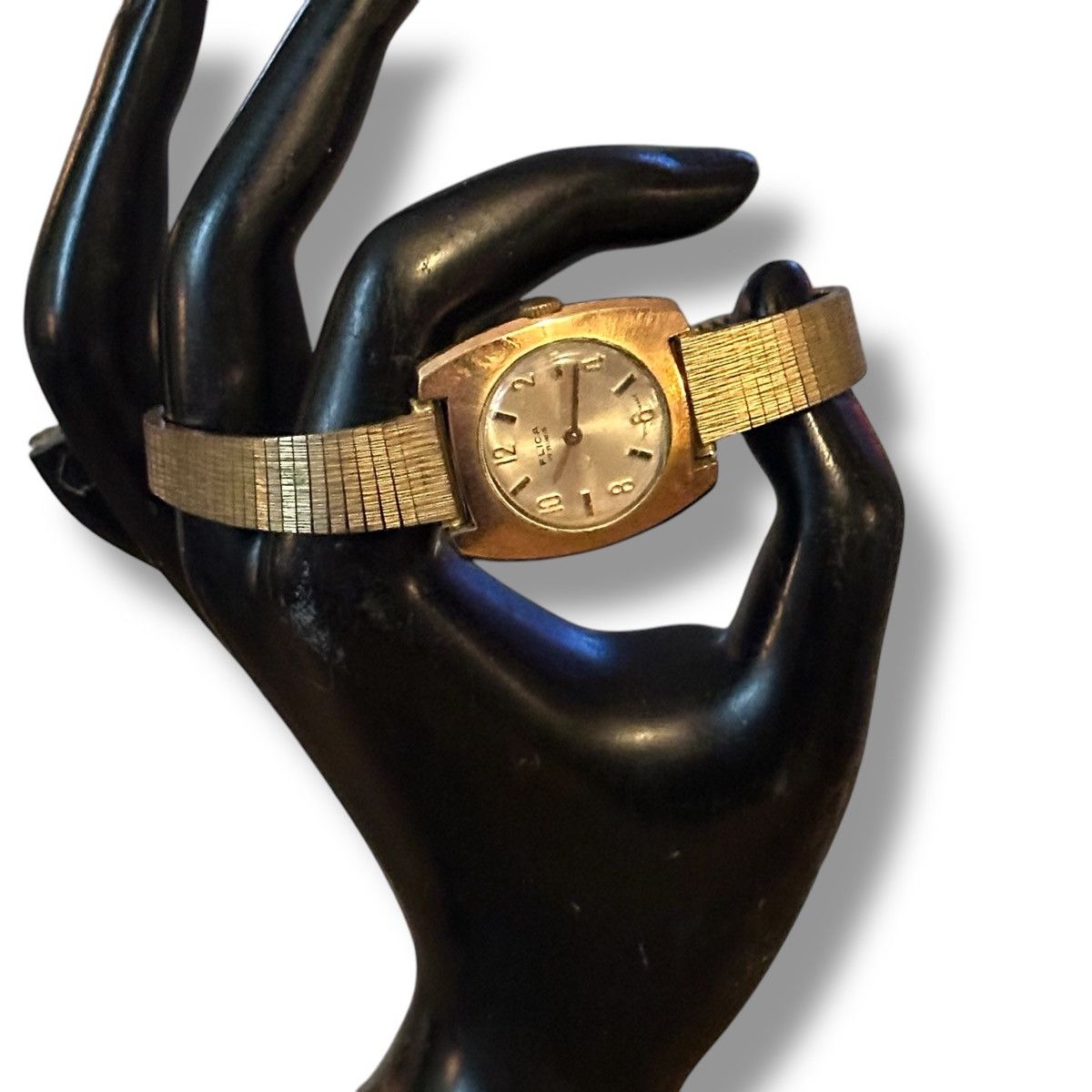 Vintage Vintage FLICA 17 Jewels gold tone watch Size ONE SIZE - 2 Thumbnail