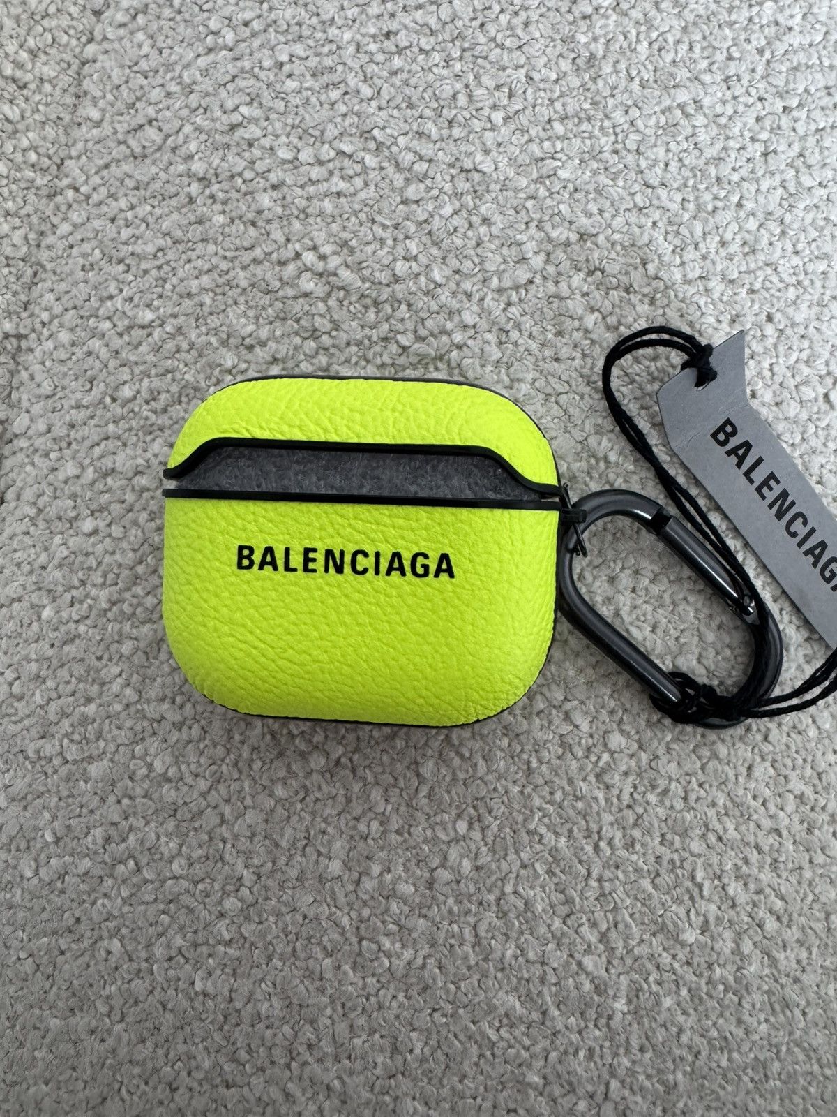 Balenciaga New Balenciaga Cash Hard EarPods Case Leather Calfskin Size ONE SIZE - 3 Thumbnail