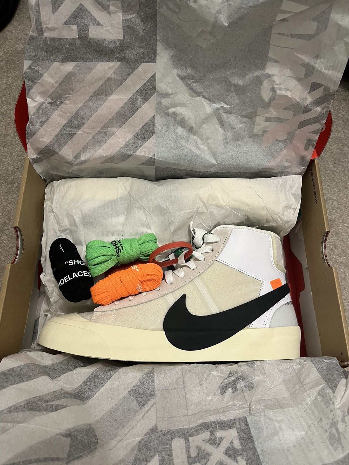 Nike × Off-White Nike Off-White Blazer “The Ten” Size US 9.5 / EU 42-43 - 7 Thumbnail