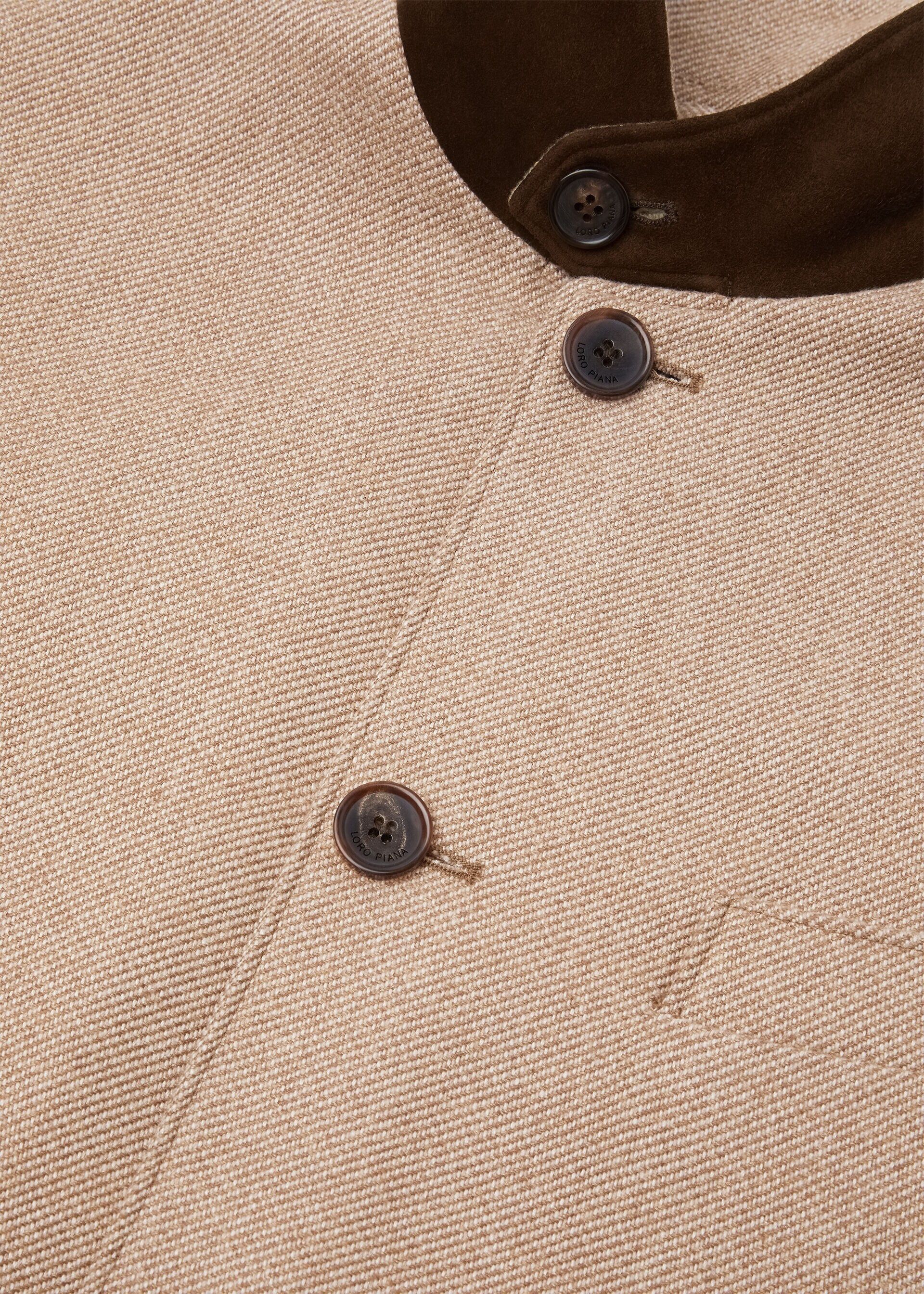 Loro Piana os11x0426 FAQ6868 Roadster Mini Jacket in Rawhide Size L / US 10 / IT 46 - 7 Thumbnail