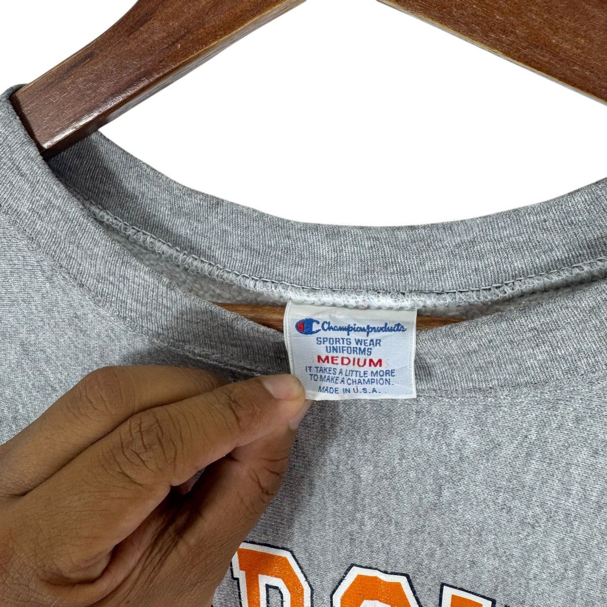 Champion × Vintage VINTAGE CHAMPION PRODUCT PULLOVER JUMPER CREWNECK Size US M / EU 48-50 / 2 - 6 Thumbnail