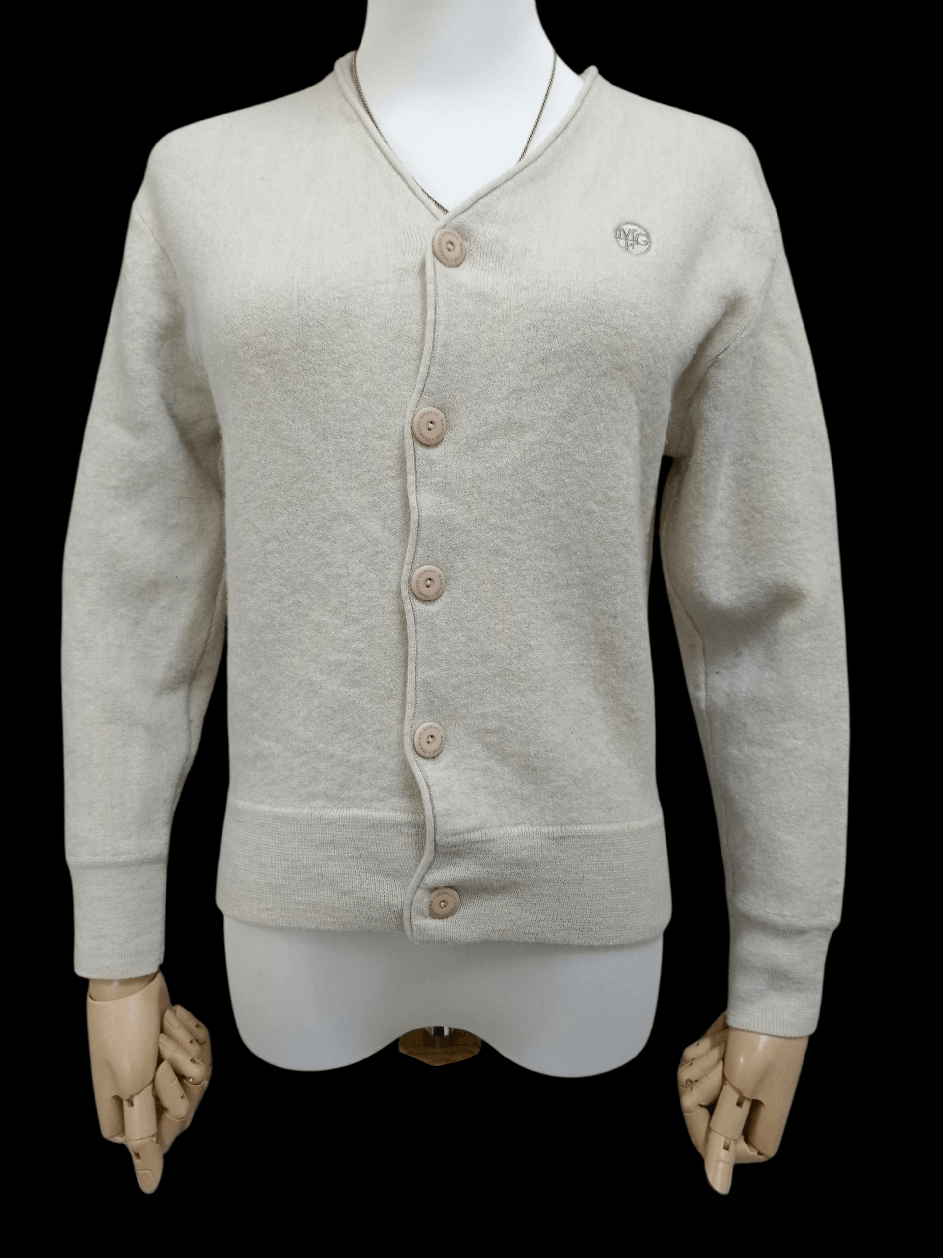 Marithe + Francois Girbaud MFG WOOL CARDIGAN Size M / US 6-8 / IT 42-44 - 1 Thumbnail