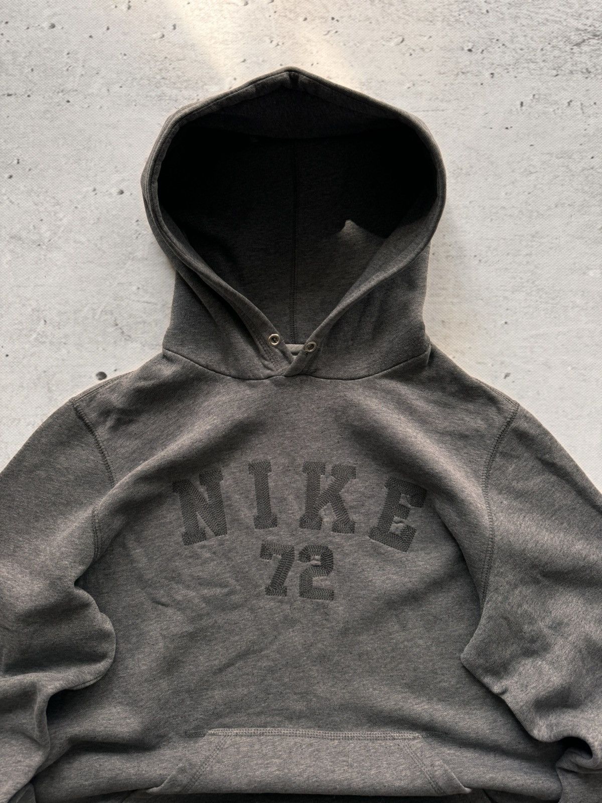 Nike × Vintage NIKE VINTAGE CENTER LOGO OVERSIZE BOXY HOODIE Size US S / EU 44-46 / 1 - 3 Thumbnail