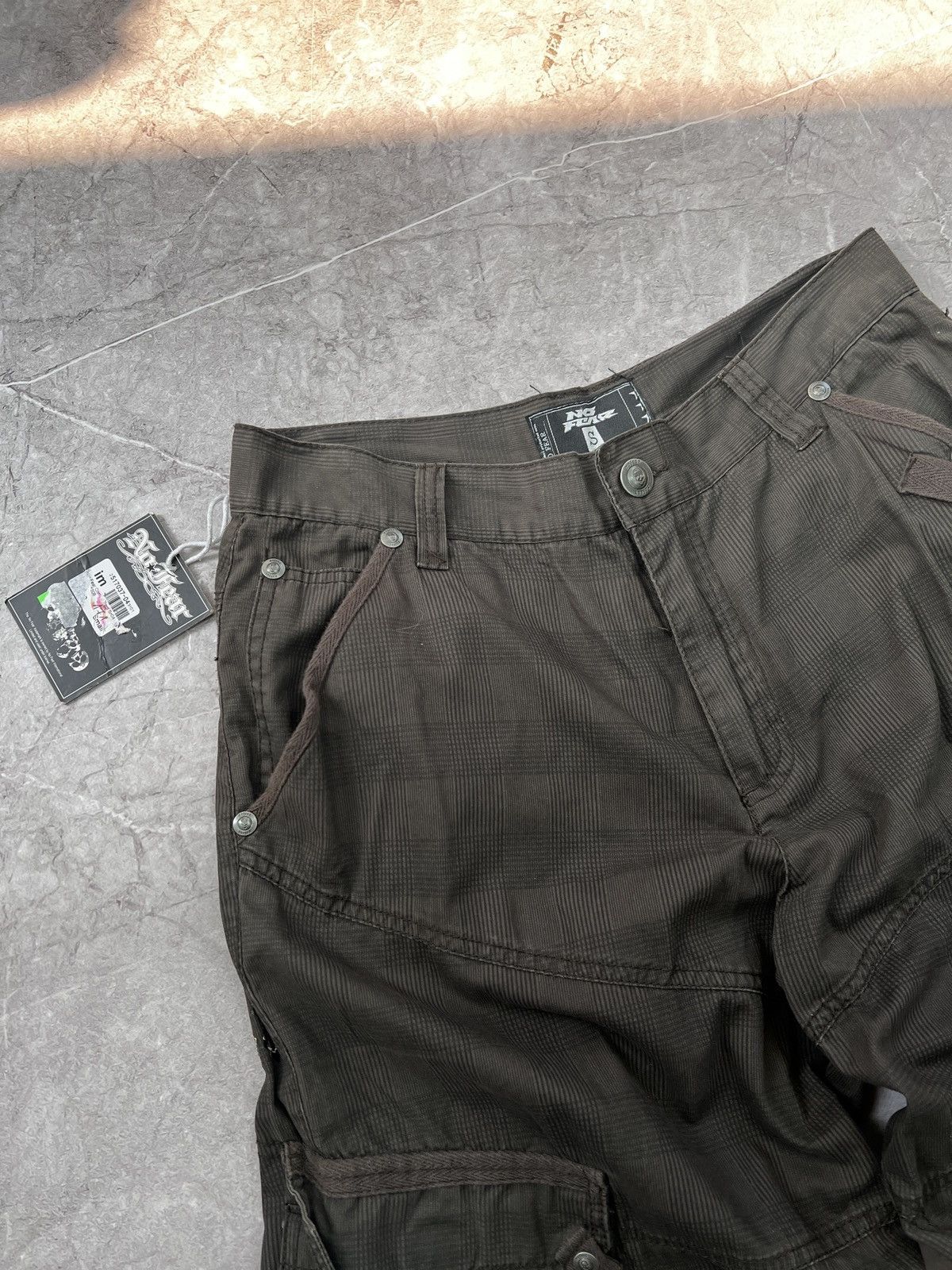 No Fear Vintage wide pants military No Fear cargo streetwear y2k Size US 31 - 4 Thumbnail