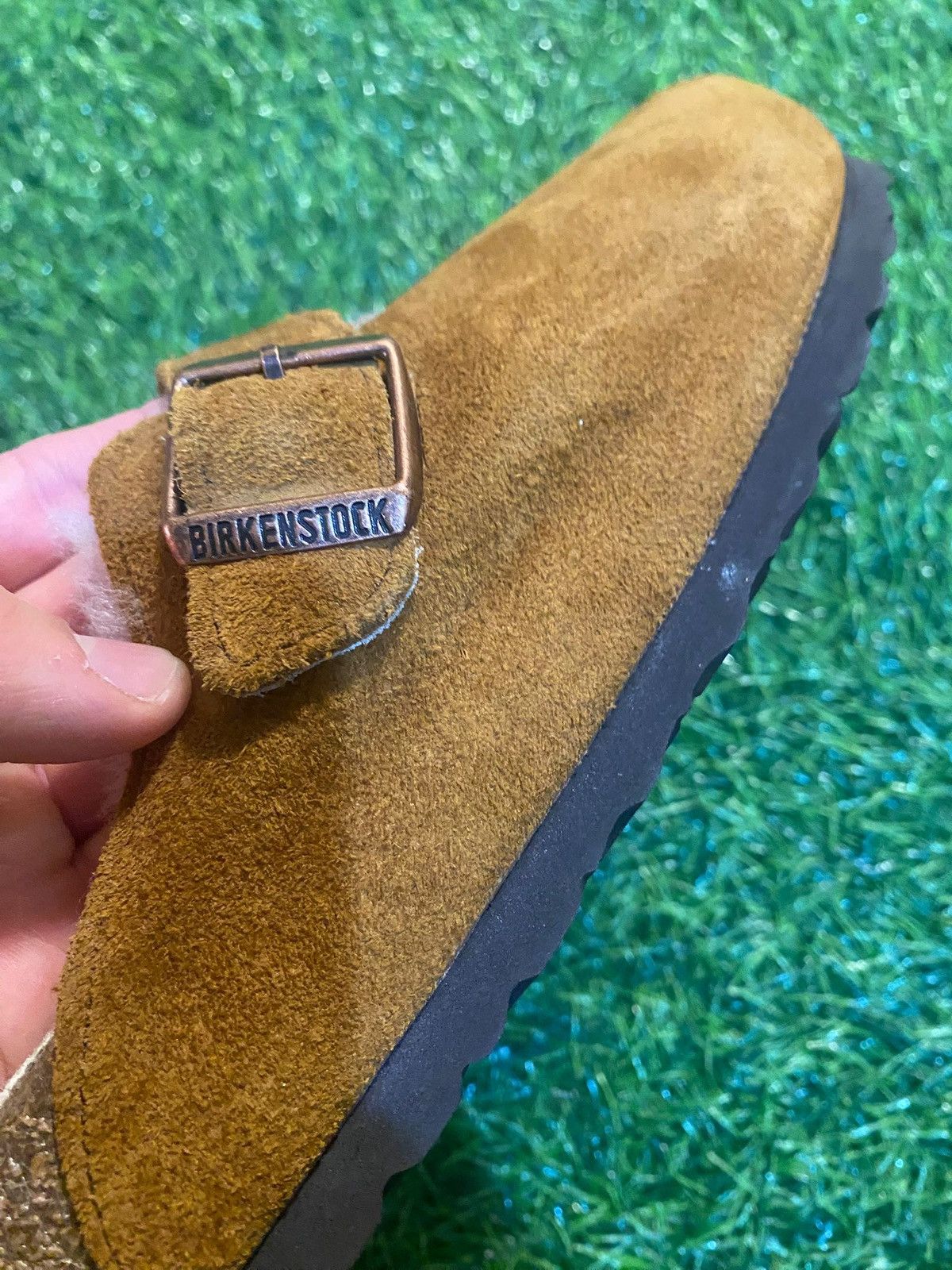 Birkenstock Birkenstock suede boston clogs leather mink shoes size 44 Size US 11 / EU 44 - 7 Thumbnail