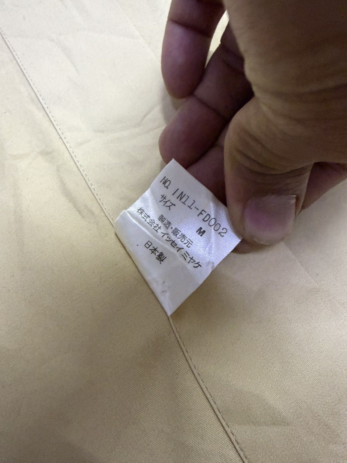 Issey Miyake Vintage 80s Plantation by Issey Miyake Cotton Poncho Wide Size US M / EU 48-50 / 2 - 13 Thumbnail