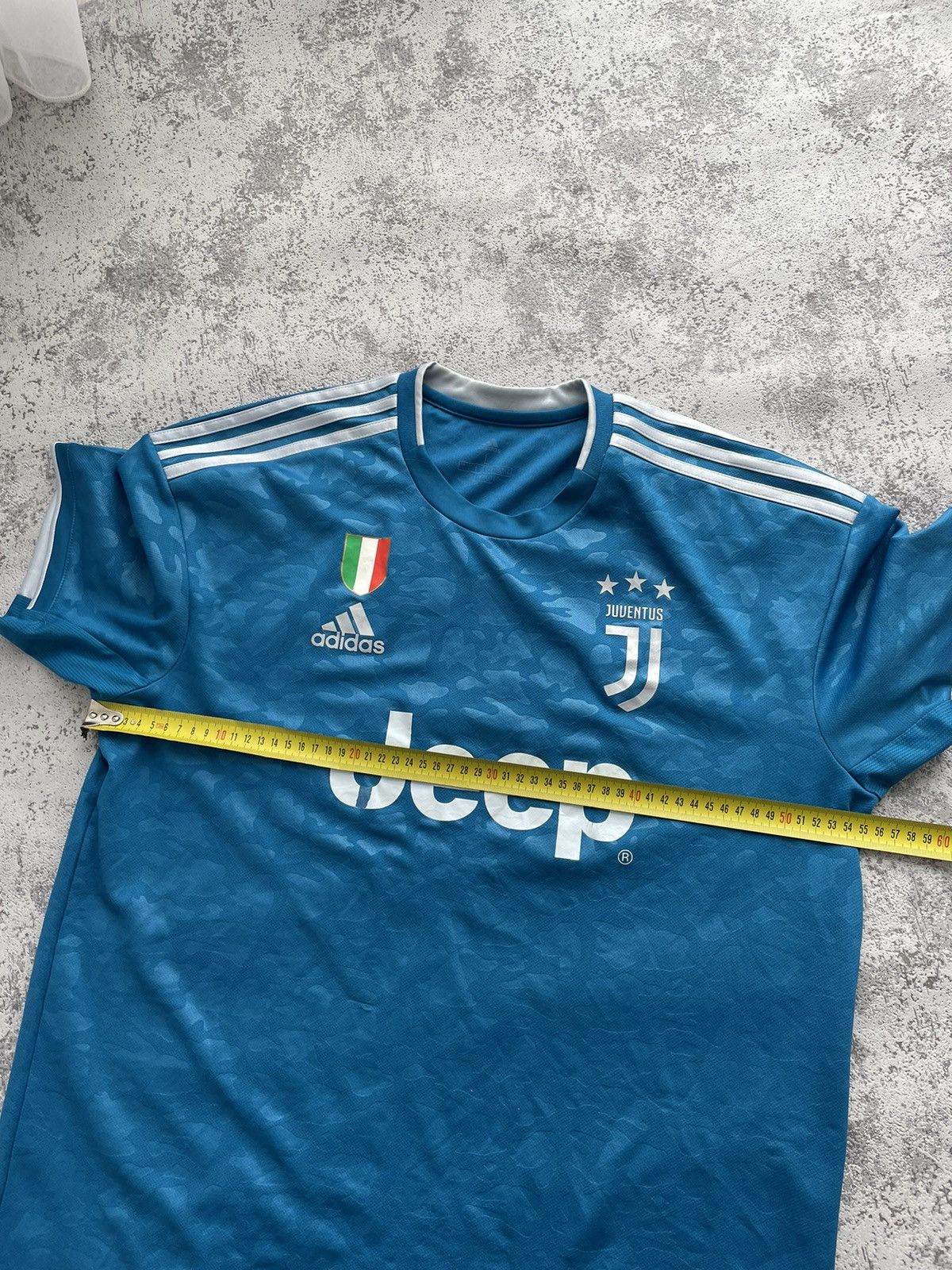 Adidas Juventus 2019/20 Adidas Jeep Jersey Size US L / EU 52-54 / 3 - 12 Thumbnail