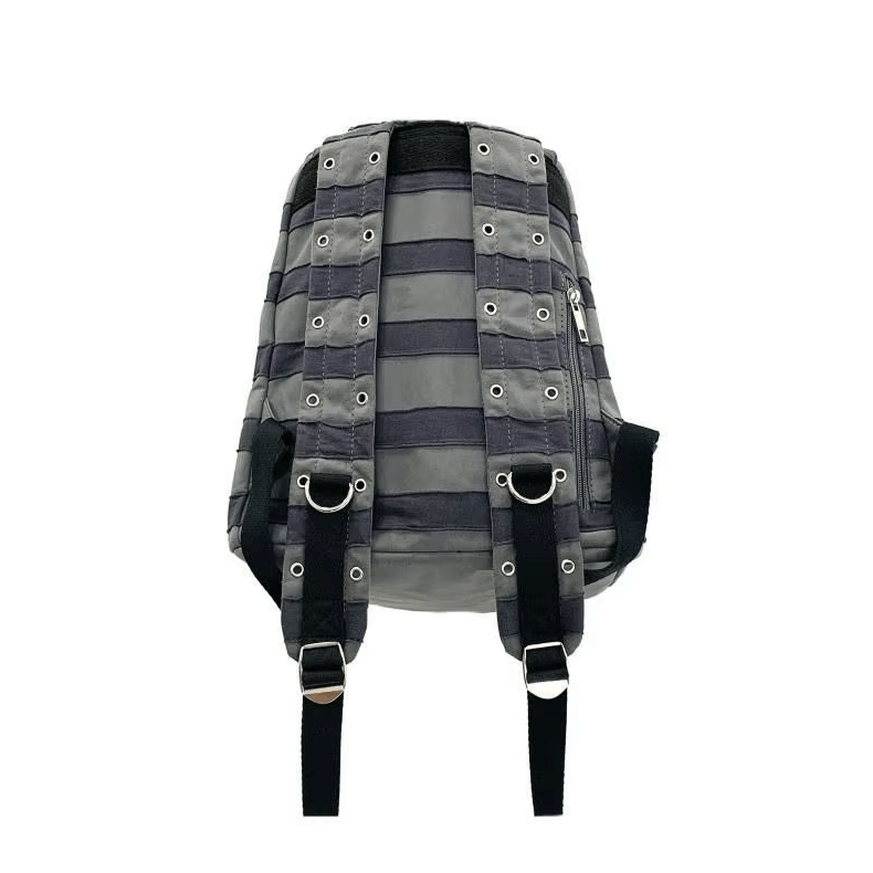 Japanese Brand Striped Backpack Size ONE SIZE - 2 Thumbnail