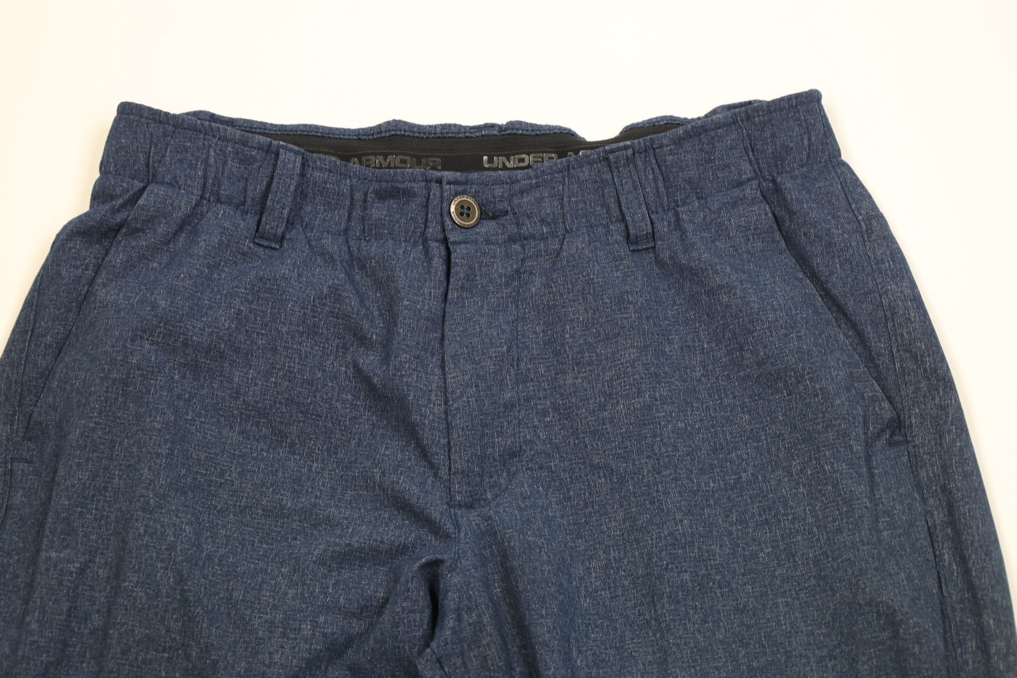 Under Armour Under Armour Chambray Knit Golfing Golf Chino Pants Blue Size US 32 / EU 48 - 2 Thumbnail