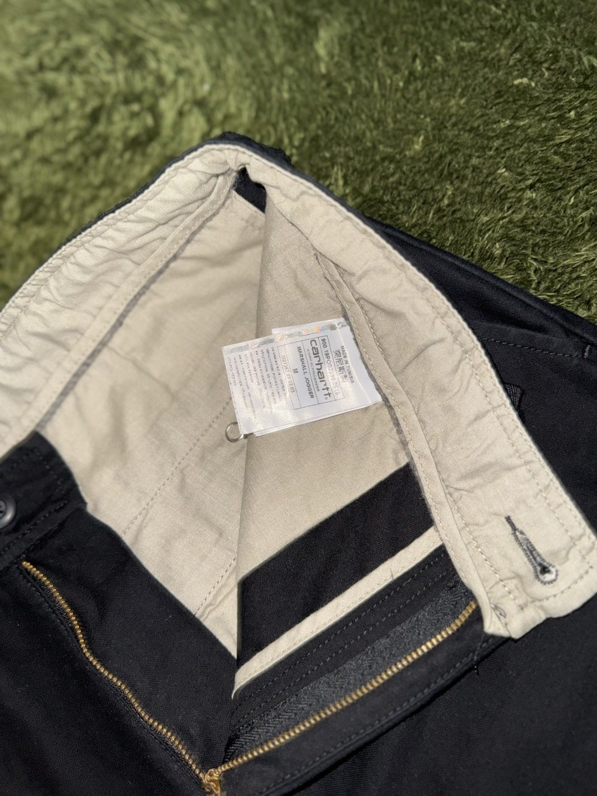 Carhartt Wip [M] Carhartt WIP Marshall Cotton Jogger Pants Black Size US 34 / EU 50 - 4 Thumbnail
