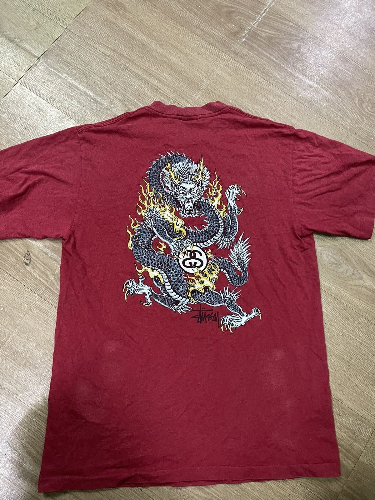 Stussy Vintage stussy dragon tshirt Size US M / EU 48-50 / 2 - 1 Thumbnail