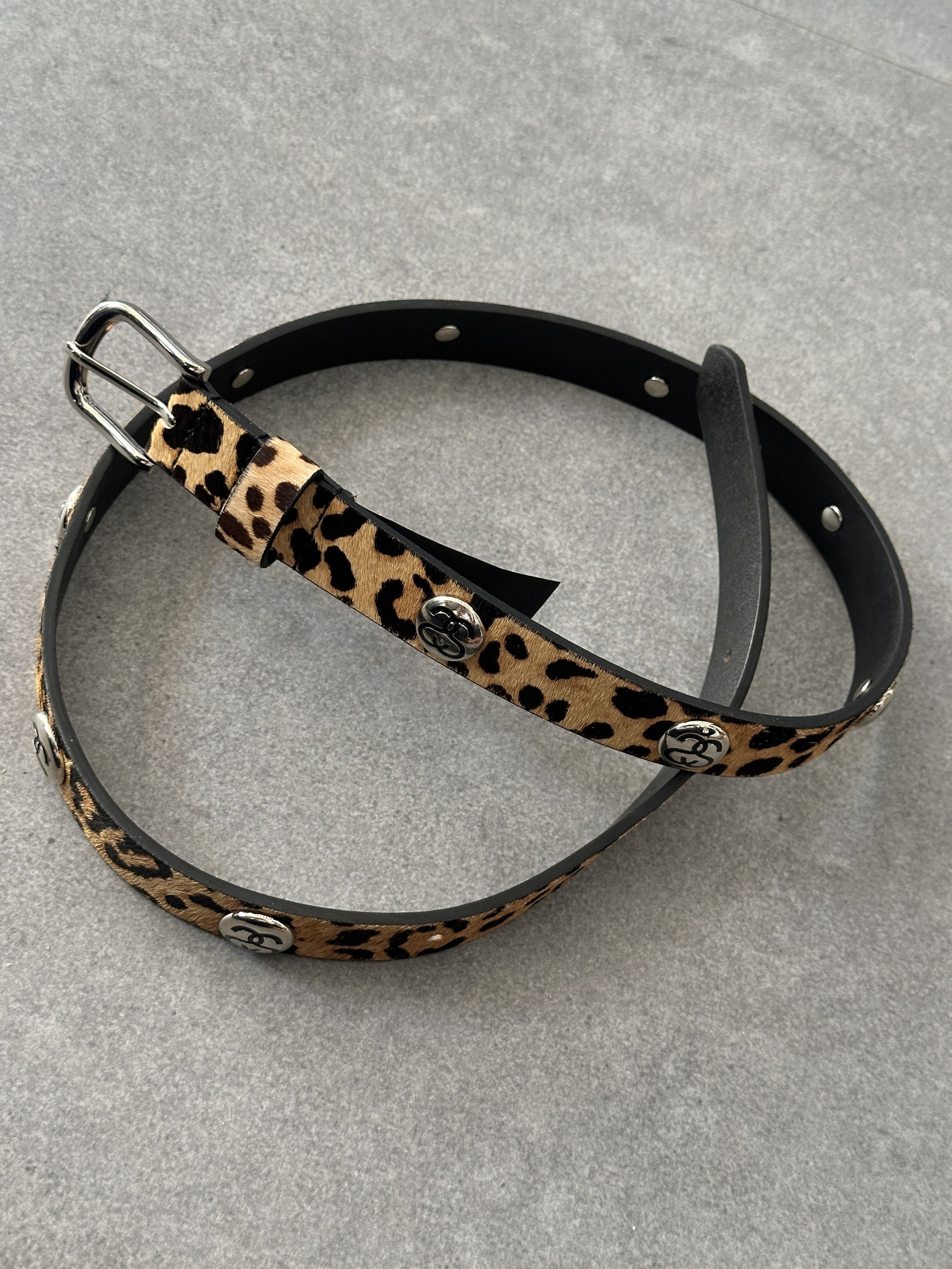 Stussy Stussy Animal Print Dress Belt Python Size S/M Rare | Grailed