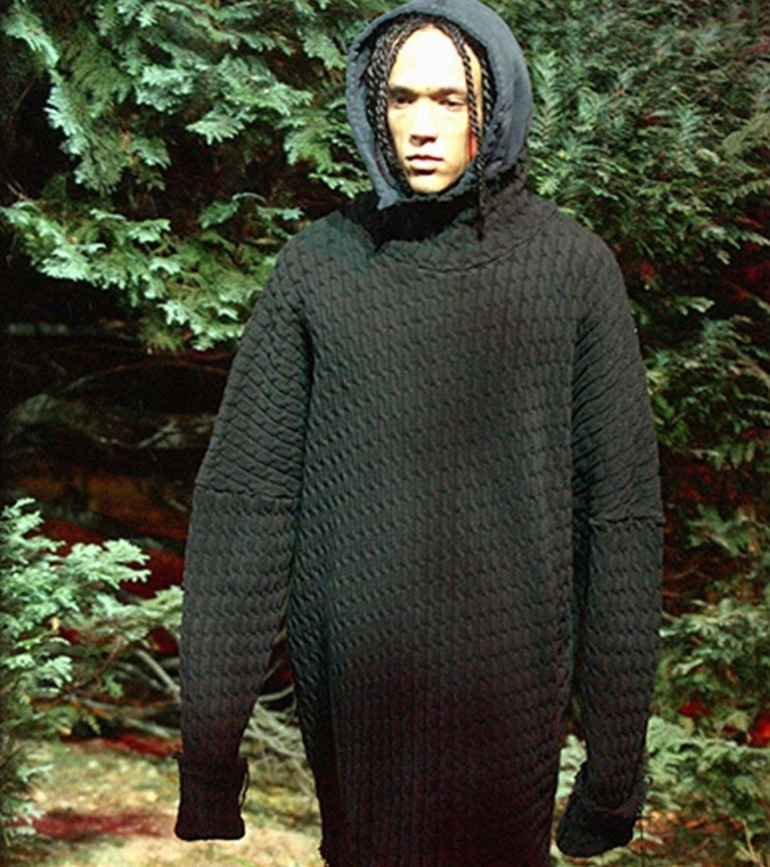 Raf Simons raf simons 02aw raf show model huge sweater Size US M / EU 48-50 / 2 - 4 Thumbnail