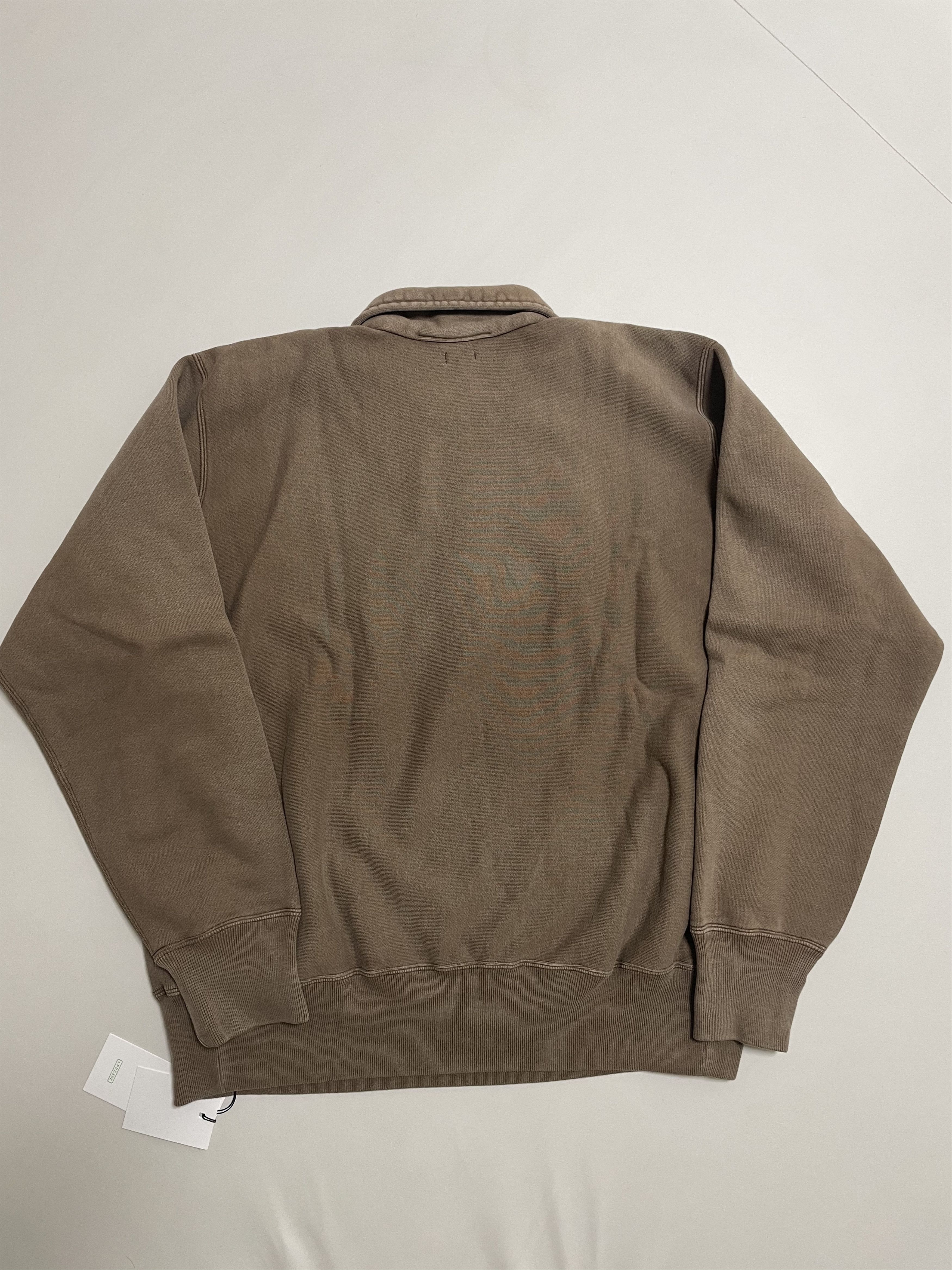 A.PRESSE 26SS Vintage half zip sweatshirt Size US XXL / EU 58 / 5 - 2 Thumbnail