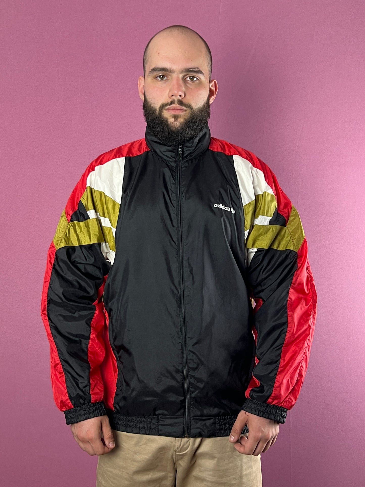 Adidas × Vintage 90s Adidas Originals Vintage Men's Windbreaker Jacket - M Size US M / EU 48-50 / 2 - 2 Thumbnail