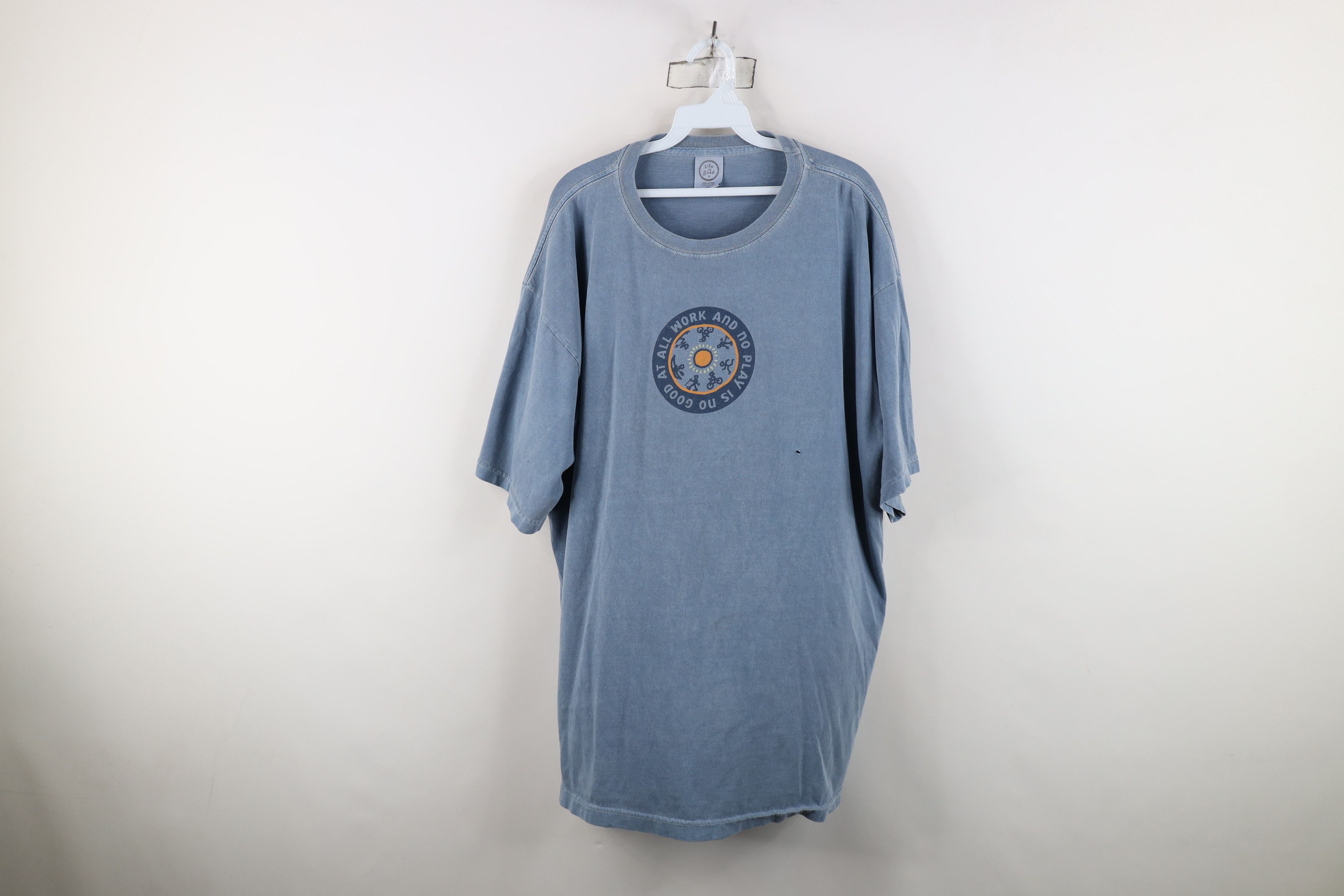 Life is Good Vintage Life Is Good No Play Is No Good At All T-Shirt USA Size US XL / EU 56 / 4 - 1 Thumbnail