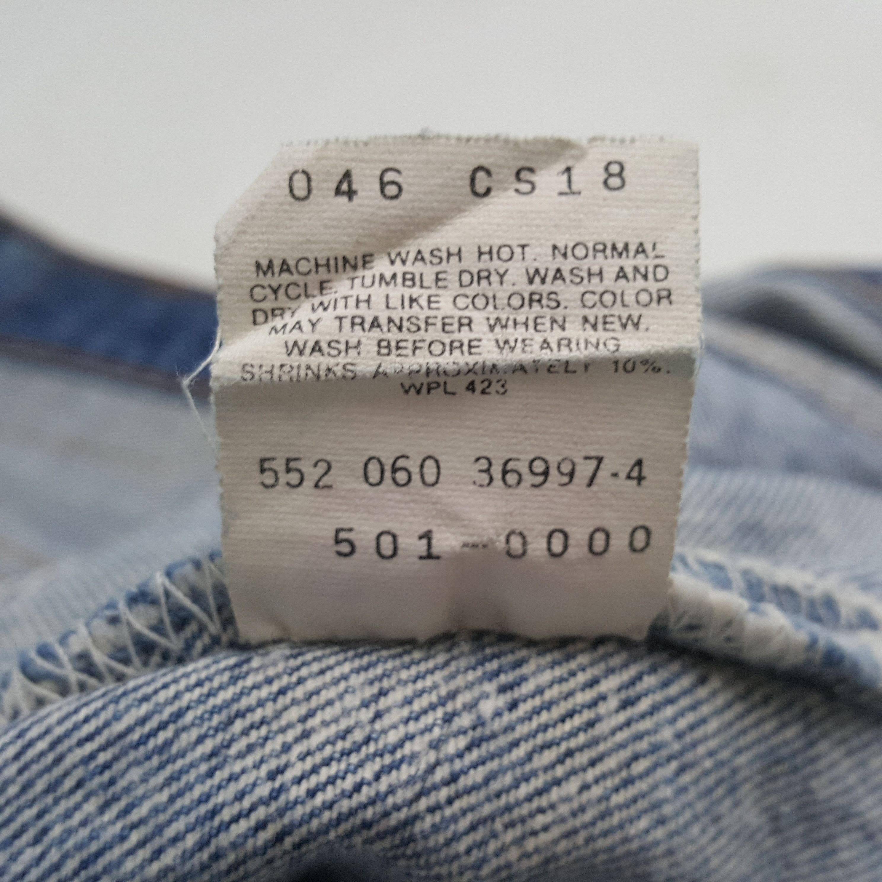 Levi's Levis 501 Streetwear Style Made in USA Jeans RR16 Size US 28 / EU 44 - 14 Thumbnail