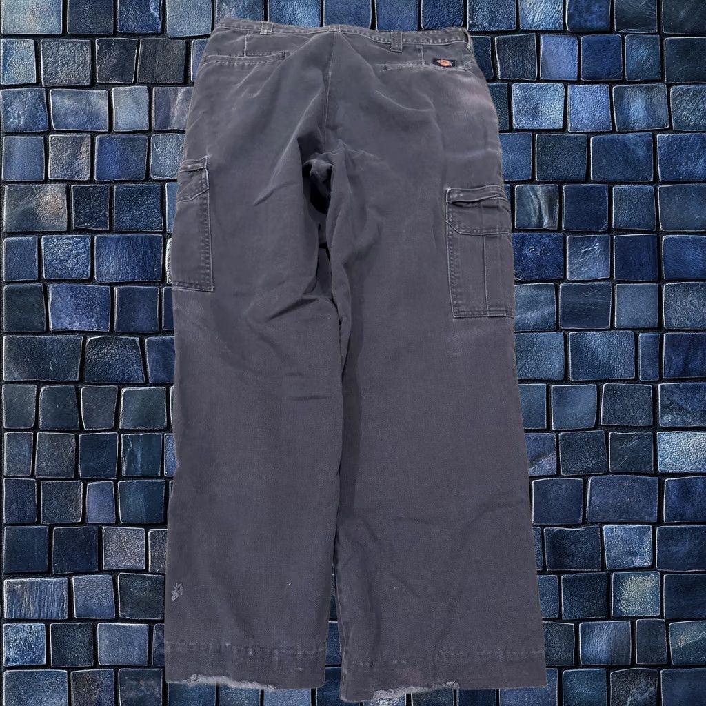 Vintage Dickies Pants Mens 34x28 Carpenter Faded Distressed in Black, Men's