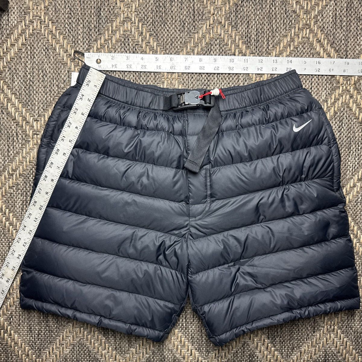 Nike × Tom Sachs Nike X Tom Sachs Down Shorts M Black New Without Tags Size US 32 / EU 48 - 8 Thumbnail