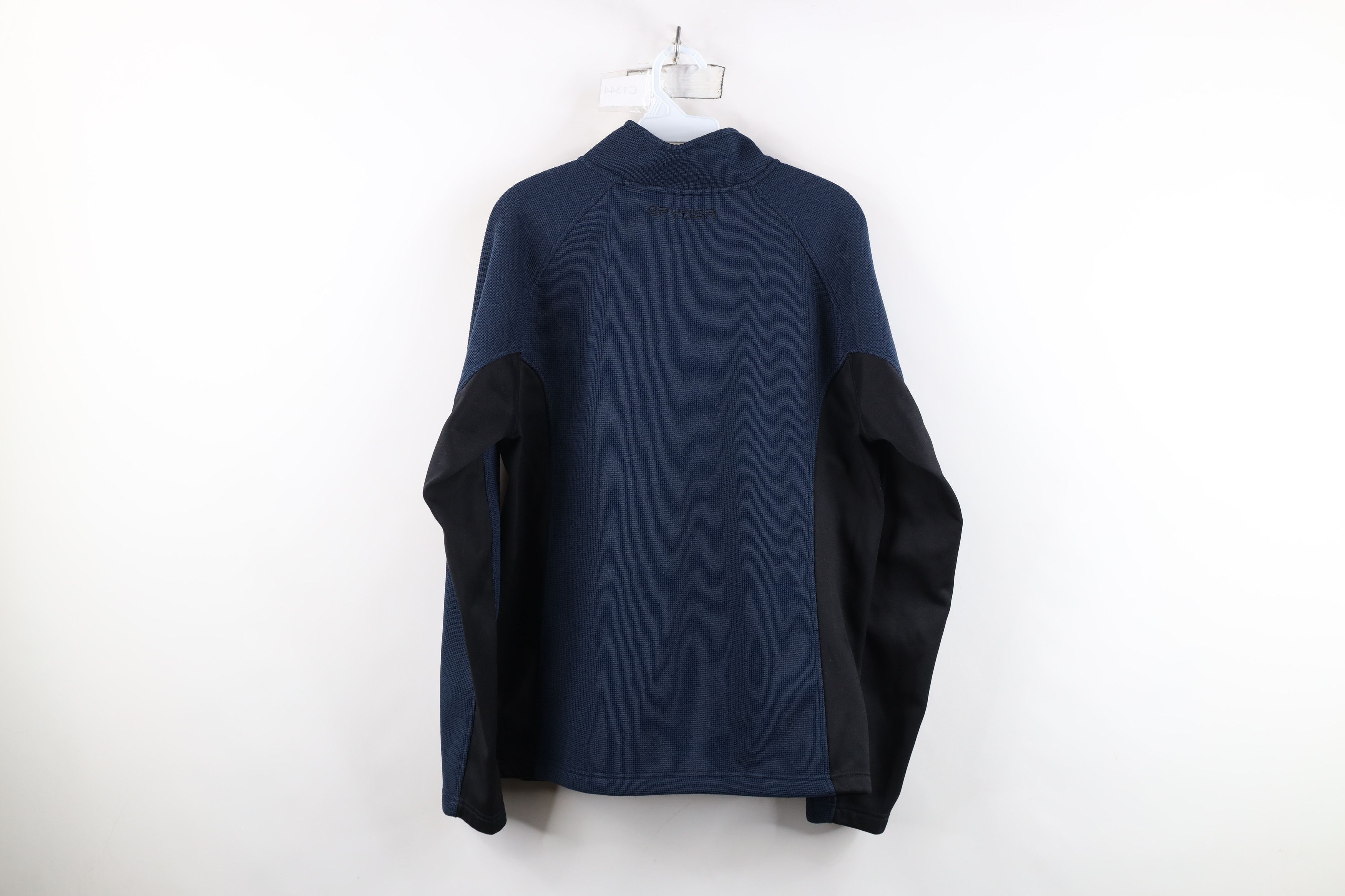 Spyder Spyder Color Block Thermal Knit Frontier Sweater Jacket Blue Size US M / EU 48-50 / 2 - 13 Thumbnail