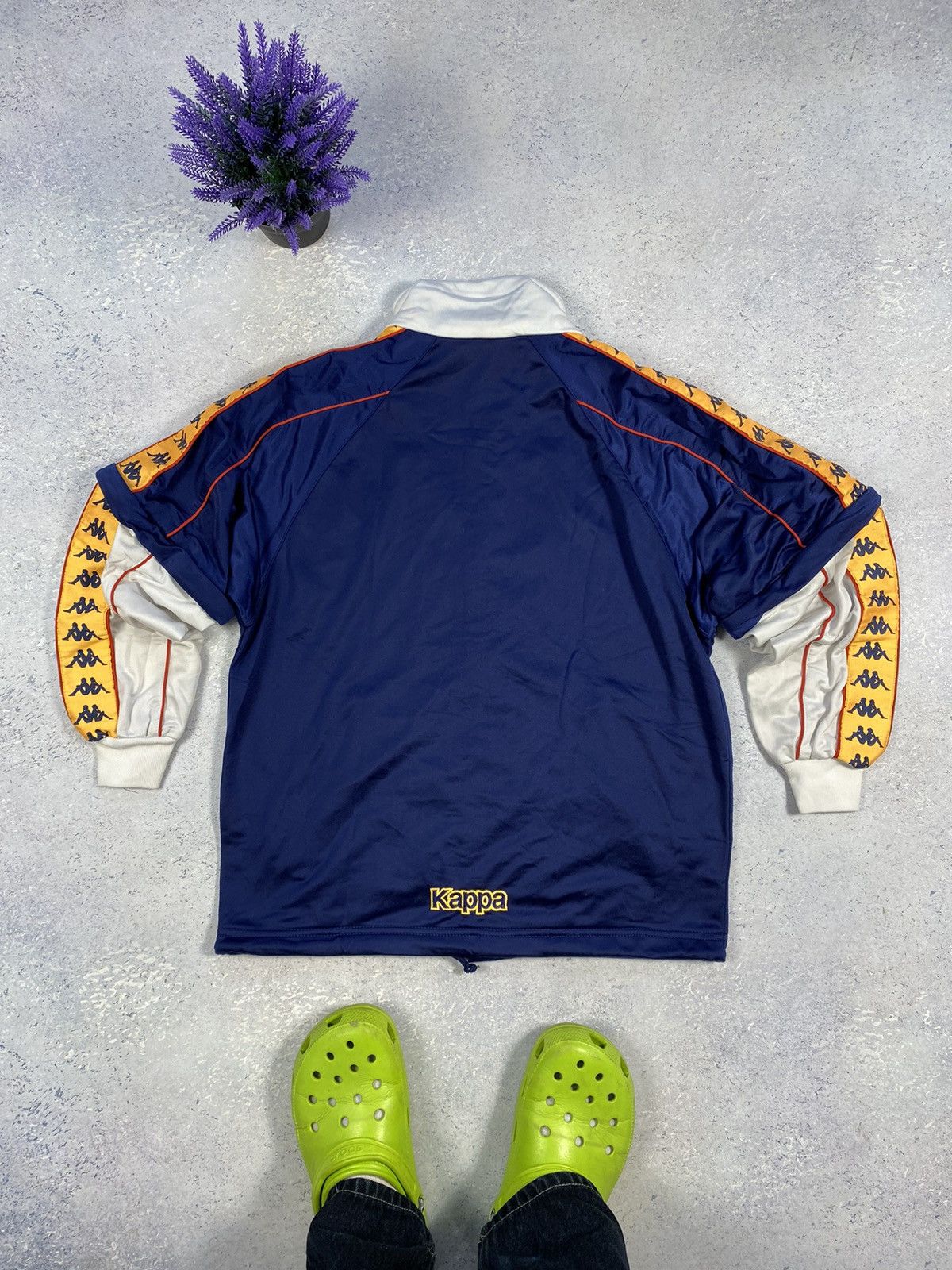 Kappa × Vintage Vintage Kappa Lampas Men’s Transformer Hoodie Size Small Size US S / EU 44-46 / 1 - 7 Thumbnail