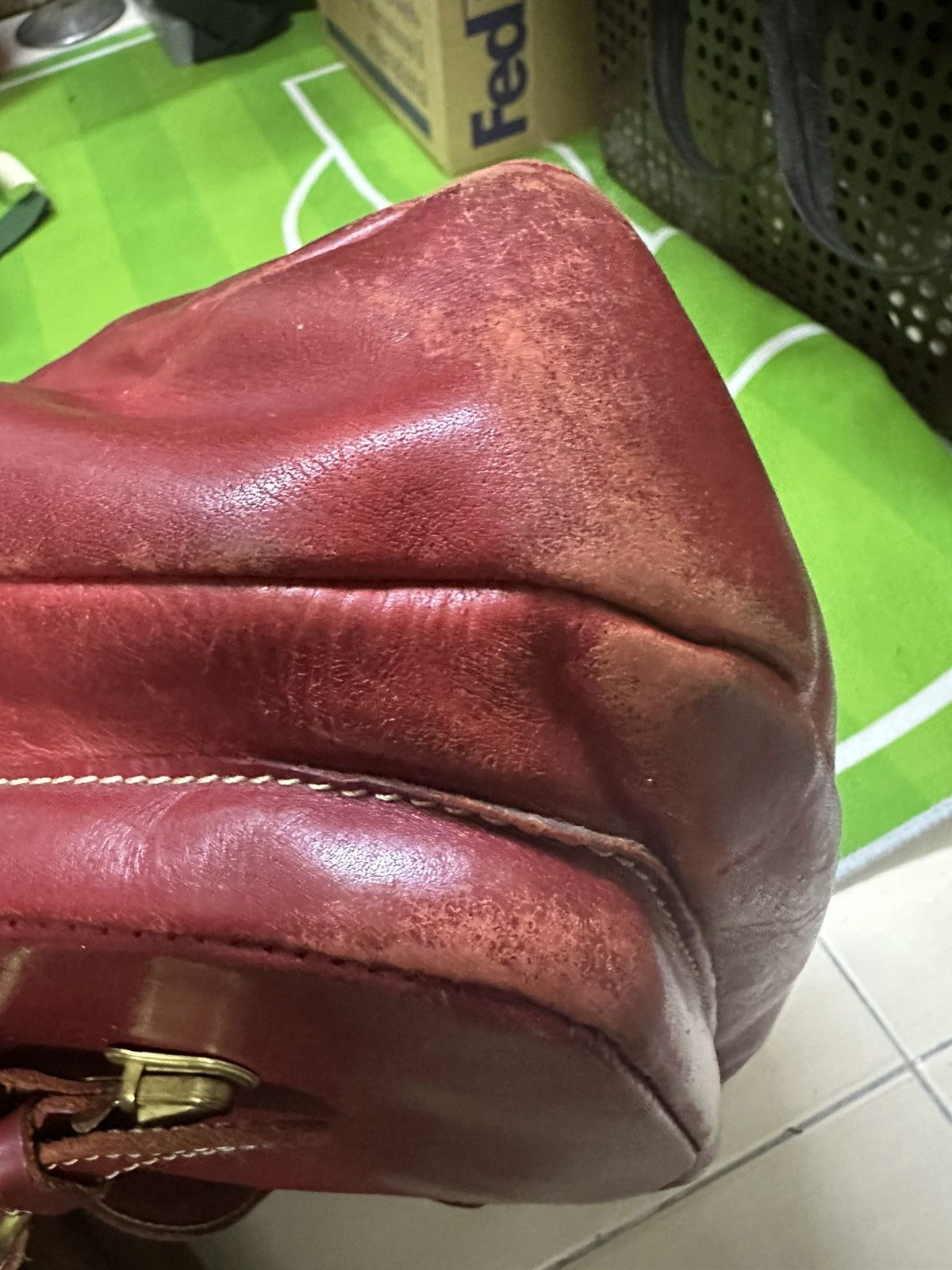 Japanese Brand Porco Rosso leather bag 2 ways Size ONE SIZE - 9 Thumbnail