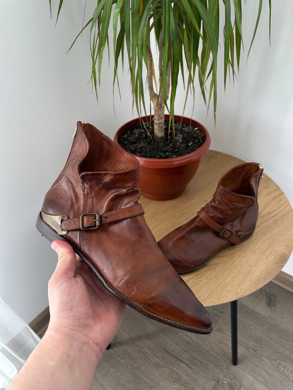 Japanese Brand × Vintage Vintage Japanese Lemargo Browm Womesn Shoes Size US 7.5 / IT 37.5 - 1 Thumbnail