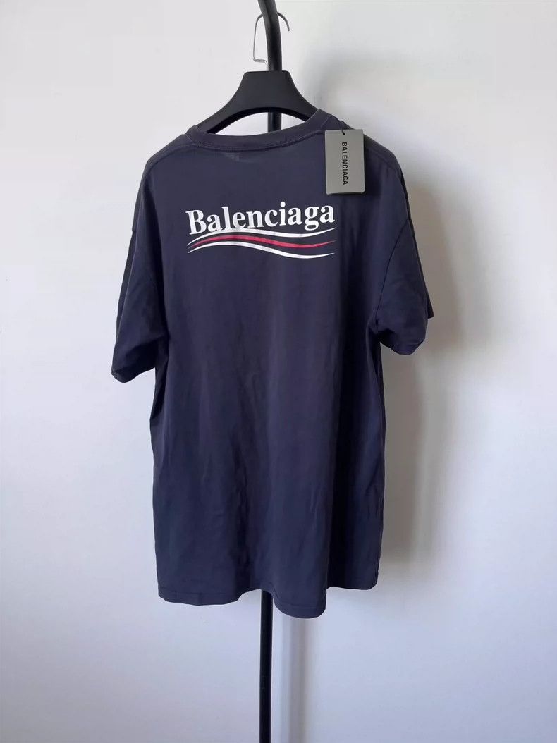 Balenciaga Balenciaga Logo Letter Printed Round Neck Short Sleeve T-S Size US XS / EU 42 / 0 - 2 Thumbnail