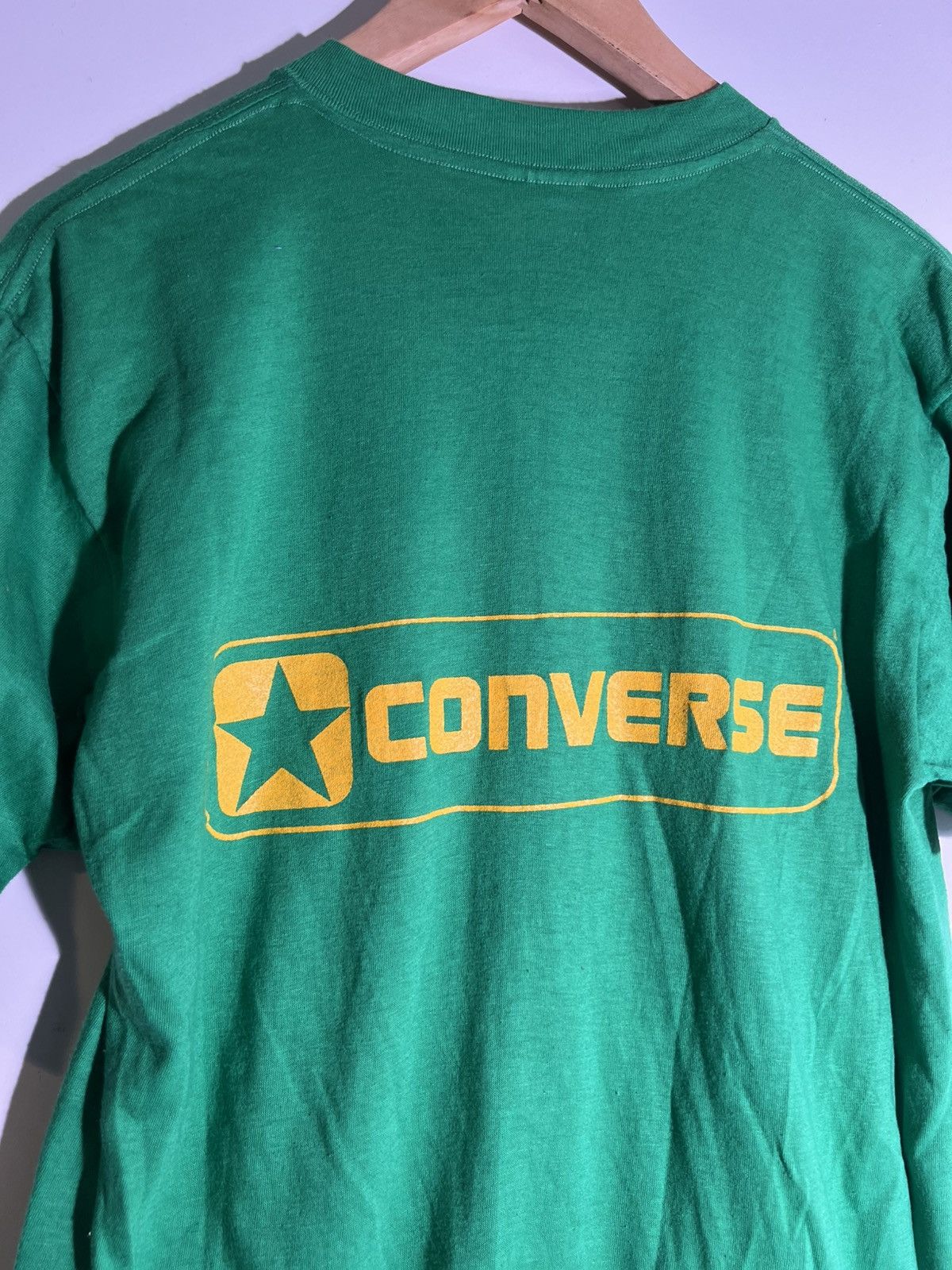 Vintage 70’s 80’s VTG Vintage Converse x Jack Sikma 43 Retro T Shirt Size US L / EU 52-54 / 3 - 7 Thumbnail