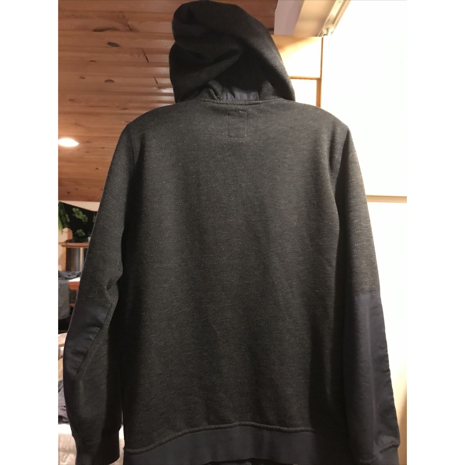 Element Element Men’s M Dark Gray Zip Hooded Cotton polyester jacket Size US M / EU 48-50 / 2 - 13 Thumbnail