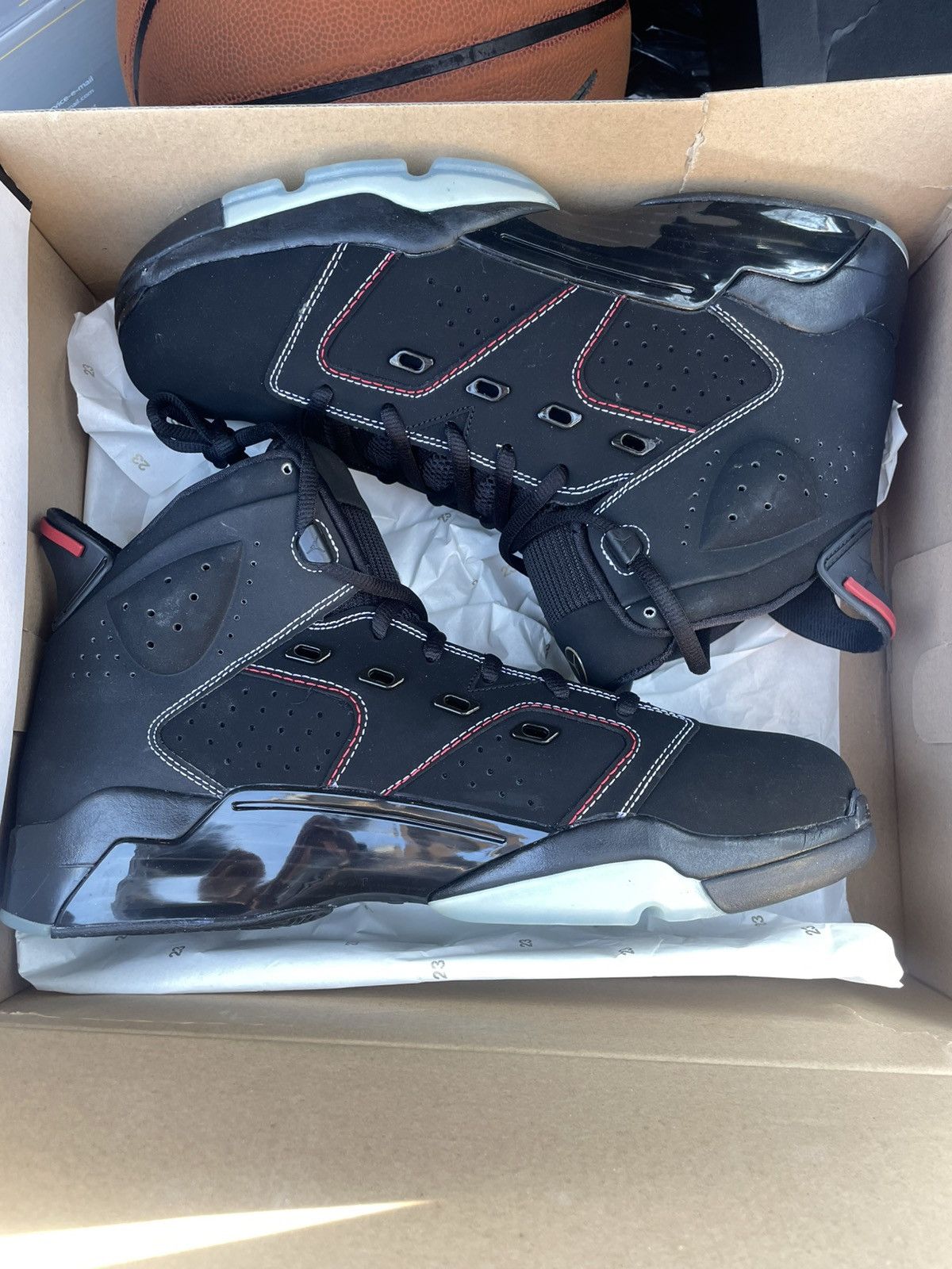 Jordan Brand JORDAN 6-17-23 Black/University Red Size US 13 / EU 46 - 1 Thumbnail