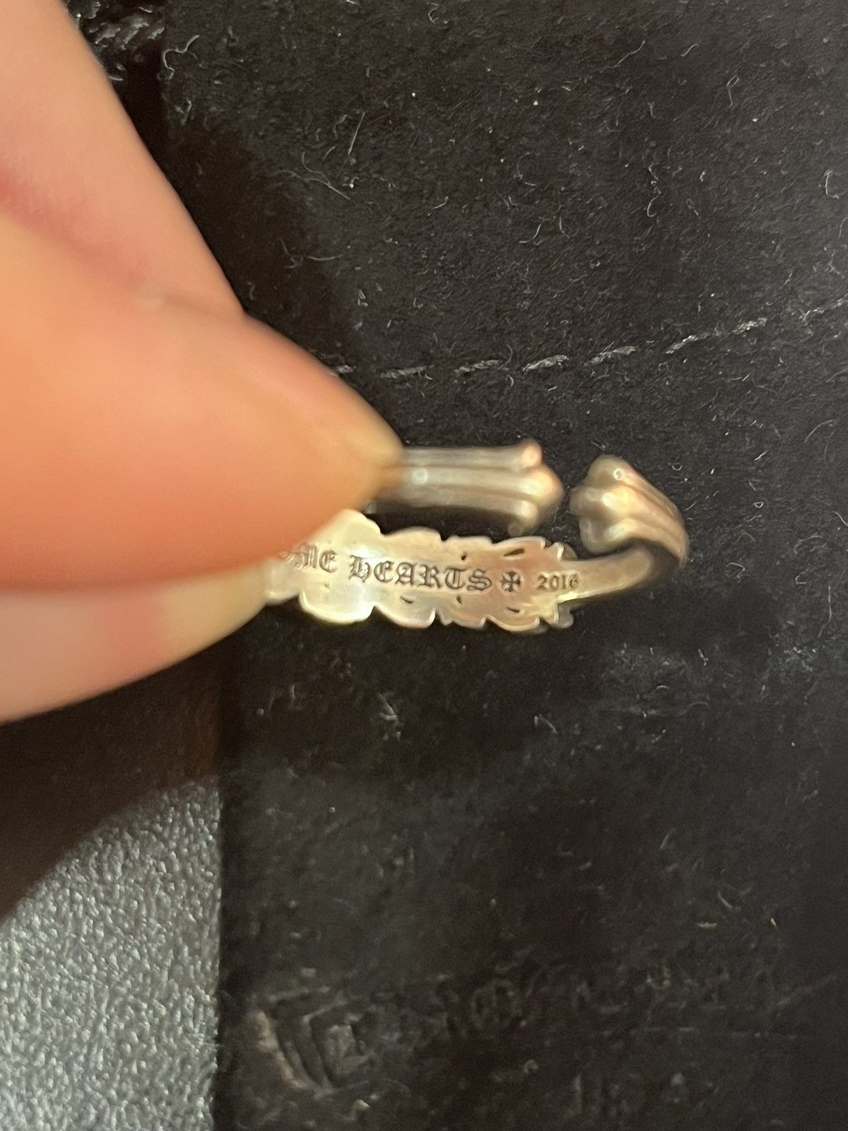 Chrome Hearts Chrome Hearts Floral Cross Ring Size ONE SIZE - 5 Thumbnail