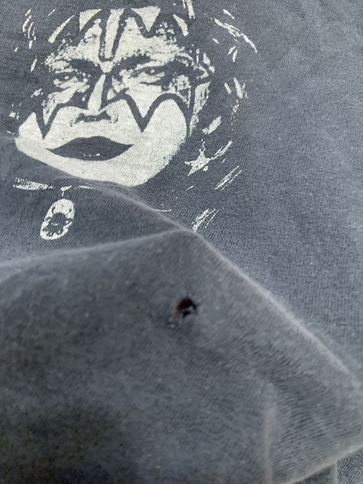 Band Tees × Vintage 80s Kiss Face Tee Size US L / EU 52-54 / 3 - 3 Thumbnail