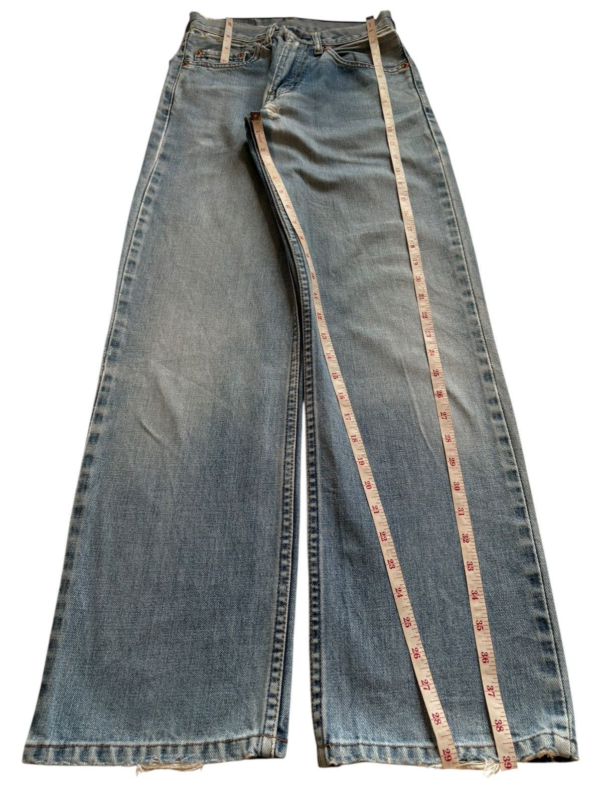 Levi's × Levi's Vintage Clothing Vintage 90s Levis 560 Blue Wash Loose Jeans Size US 26 / EU 42 - 13 Thumbnail
