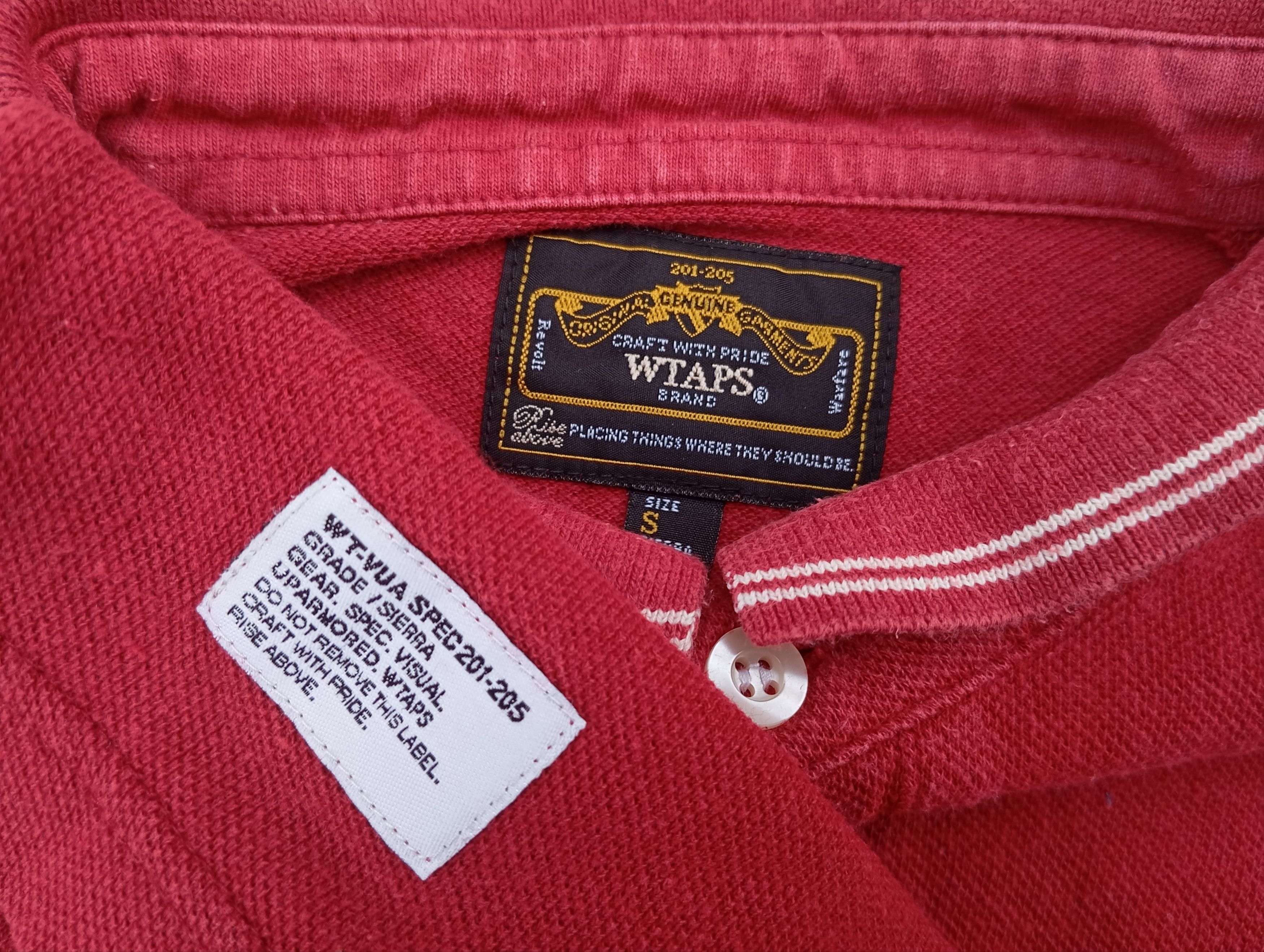 Wtaps 2009 WTAPS Polo shirt 😎 VTG 2000s Y2K Size US S / EU 44-46 / 1 - 3 Thumbnail