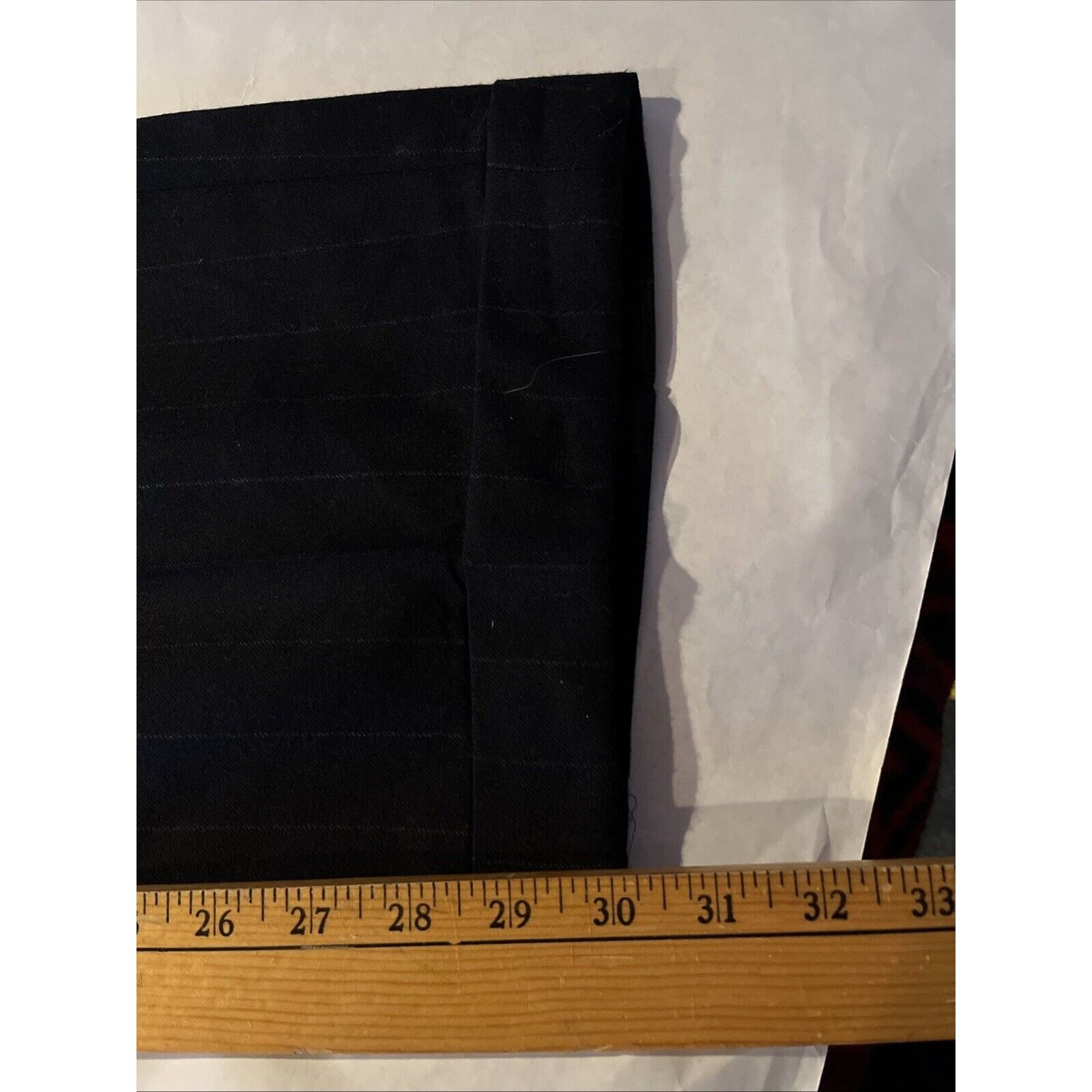 Jos. A. Bank Jos A Bank 38x30 100% Wool Dress Pants Black Executive Size US 38 / EU 54 - 7 Thumbnail