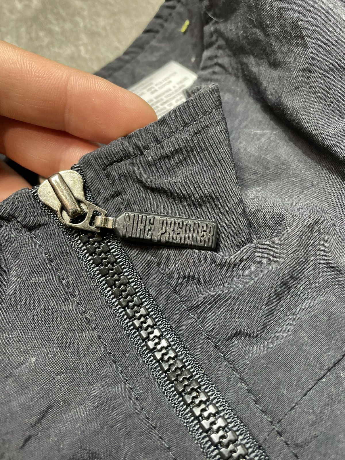 Nike Nike Premier Vintage Swoosh Nylon Zip Track Jacket Big Logo Size US XL / EU 56 / 4 - 3 Thumbnail