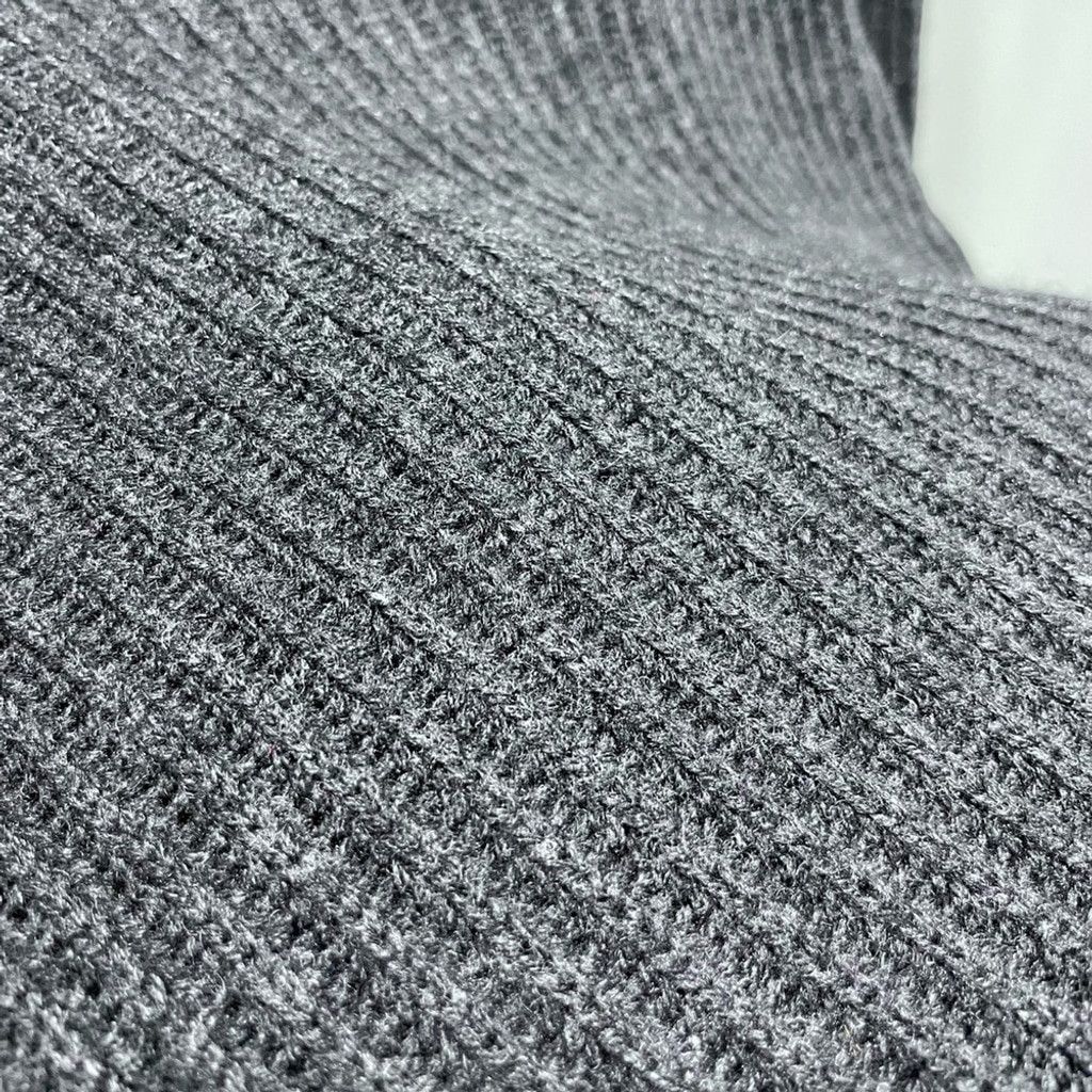 Aritzia Babaton Grey Ribbed Cashmere Merino Turtleneck Sweater XXS Size XXS / US 00 / IT 34 - 7 Thumbnail