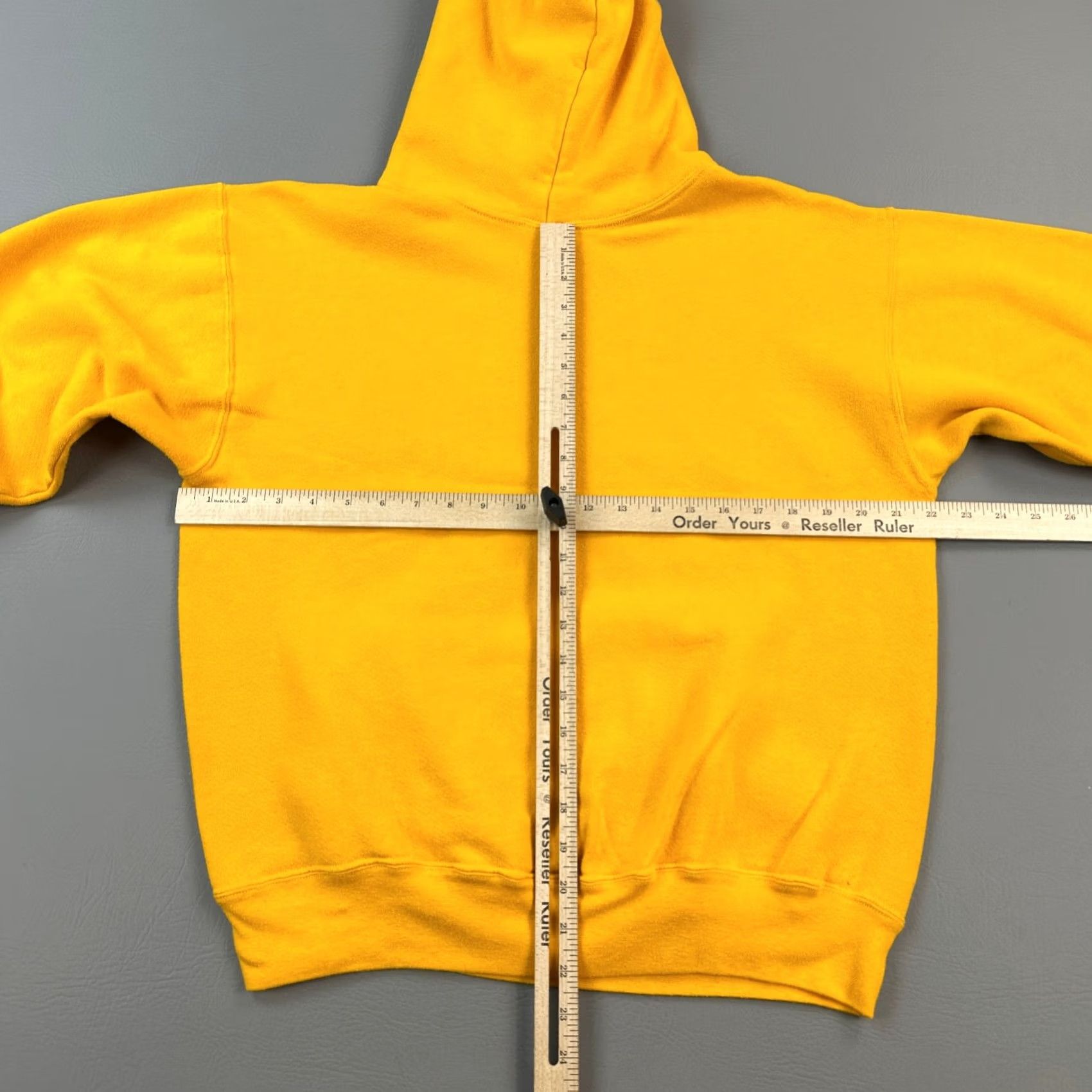 Vintage VINTAGE The Cotton Exchange Hoodie Mens M Yellow Pullover USA Made Y2K Size US M / EU 48-50 / 2 - 5 Thumbnail