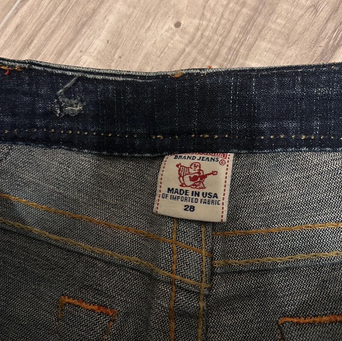 True Religion True Religion Low Rise Bootcut Jeans – Dark Wash Size 28" / US 6 / IT 42 - 4 Thumbnail