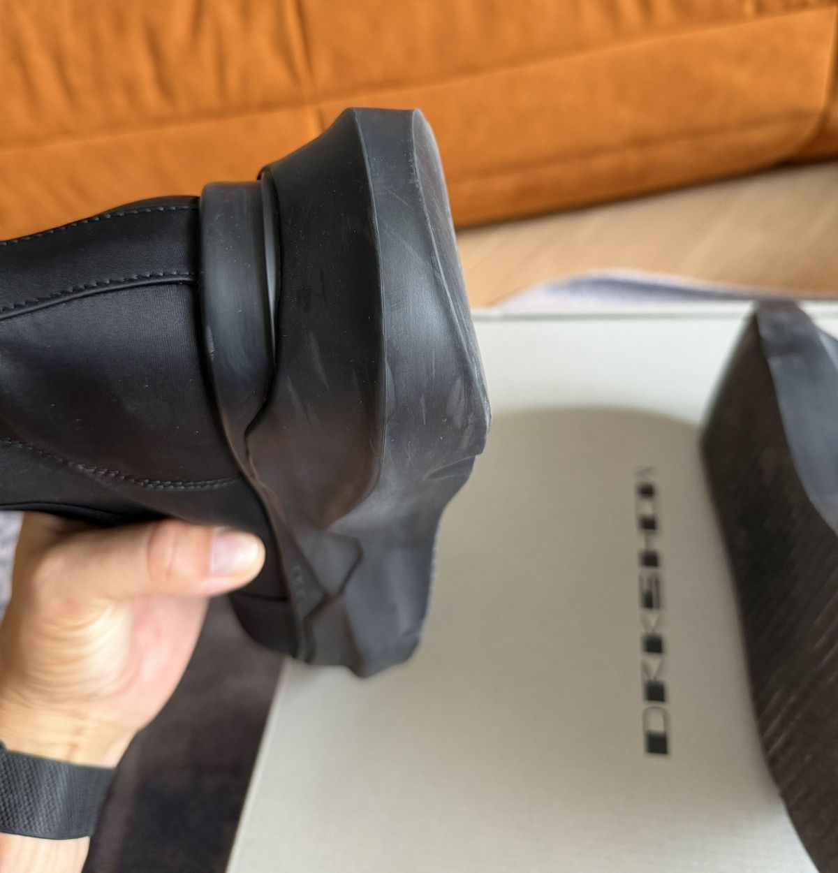Rick Owens Drkshdw Rick Owens Beatle Abstract Boots Size US 9 / IT 39 - 7 Thumbnail