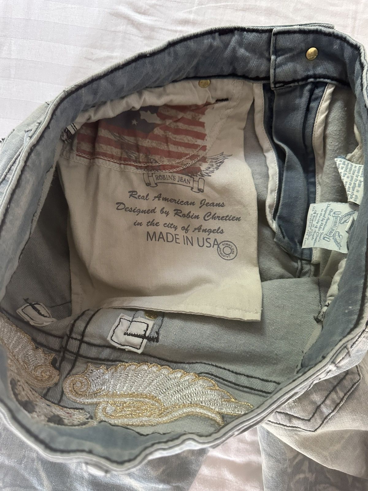 Robins Jeans Robin’s Jean Jeans Size US 32 / EU 48 - 10 Thumbnail