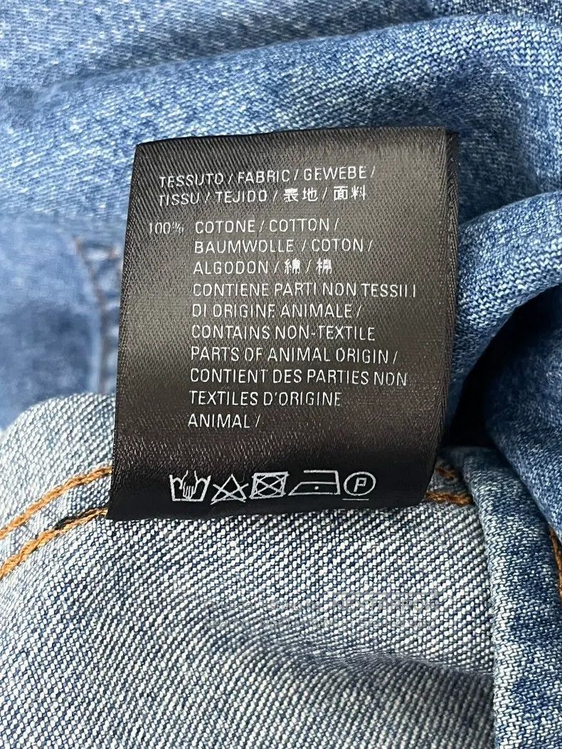 Balenciaga Balenciaga Denim Shirt Size XS / US 0-2 / IT 36-38 - 4 Thumbnail