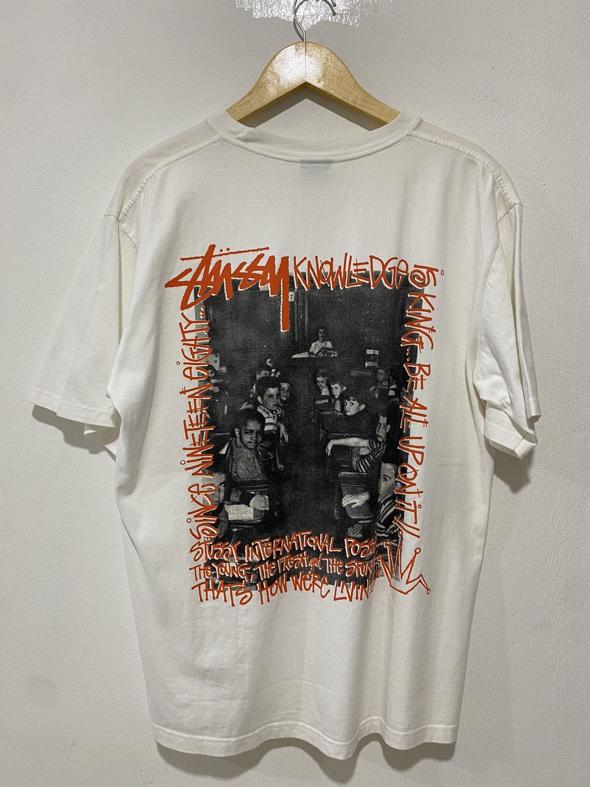 Stussy Stussy Clasroom Tee Size US L / EU 52-54 / 3 - 3 Thumbnail
