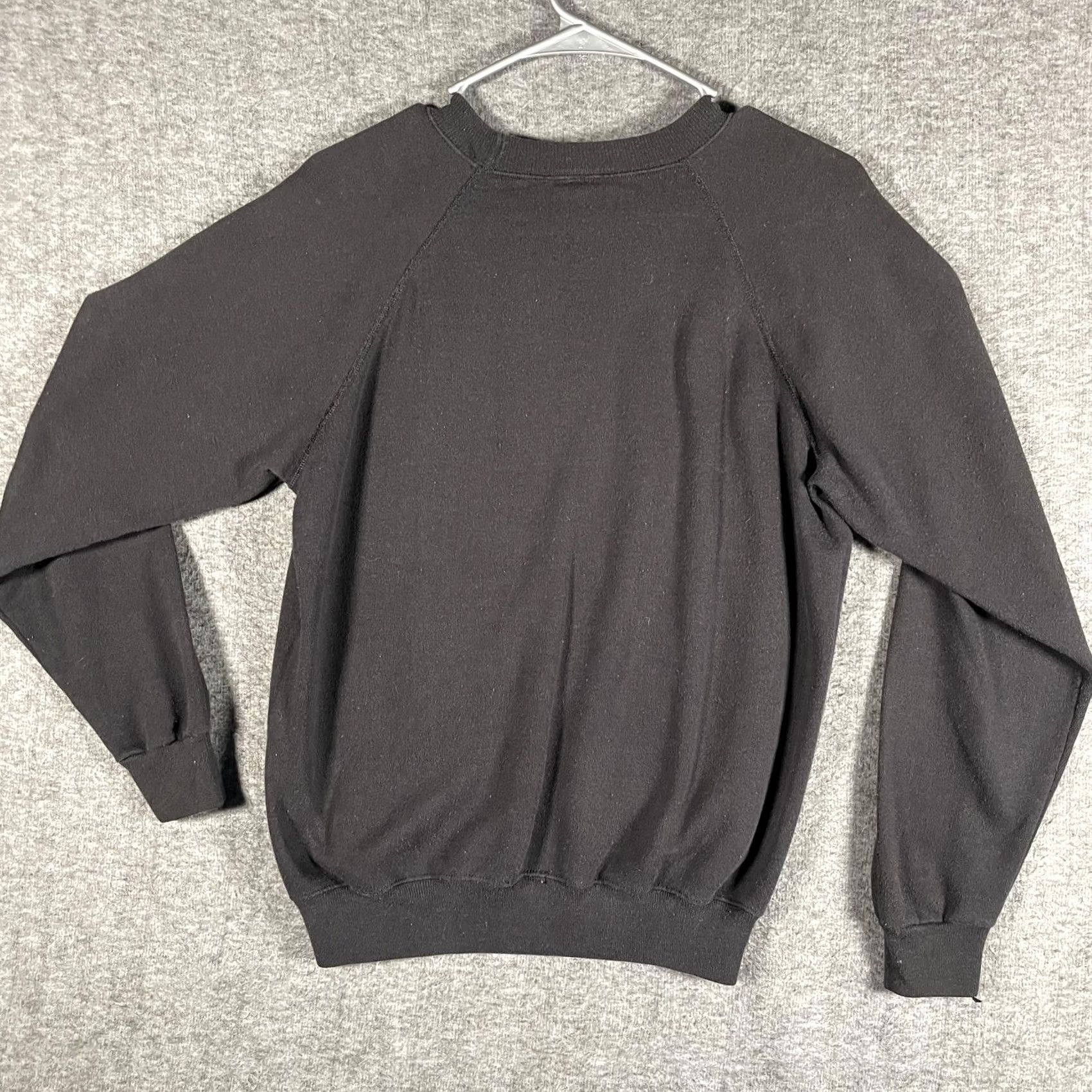 Hanes VINTAGE Hanes Sweatshirt Mens Medium Black Tiger Graphic Crewneck USA 80s Size US M / EU 48-50 / 2 - 2 Thumbnail