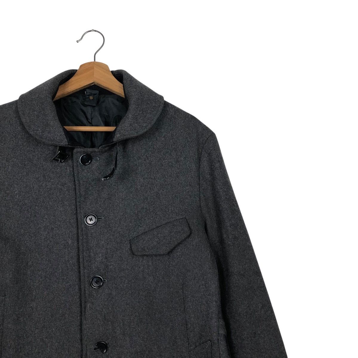 Japanese Brand × Vintage 📌Vintage Wool Biker Jacket Morgan Homme Issey Miyake Size US XL / EU 56 / 4 - 7 Thumbnail
